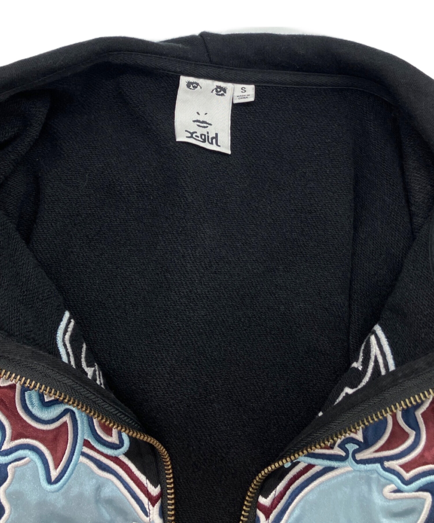 中古・古着通販】X-girl (エックスガール) BUTTERFLY ZIP UP HOODIE 