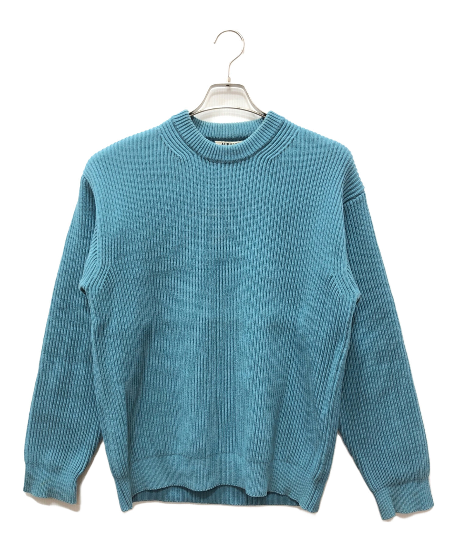 中古・古着通販】AURALEE (オーラリー) SUPER FINE WOOL RIB KNIT BIG 