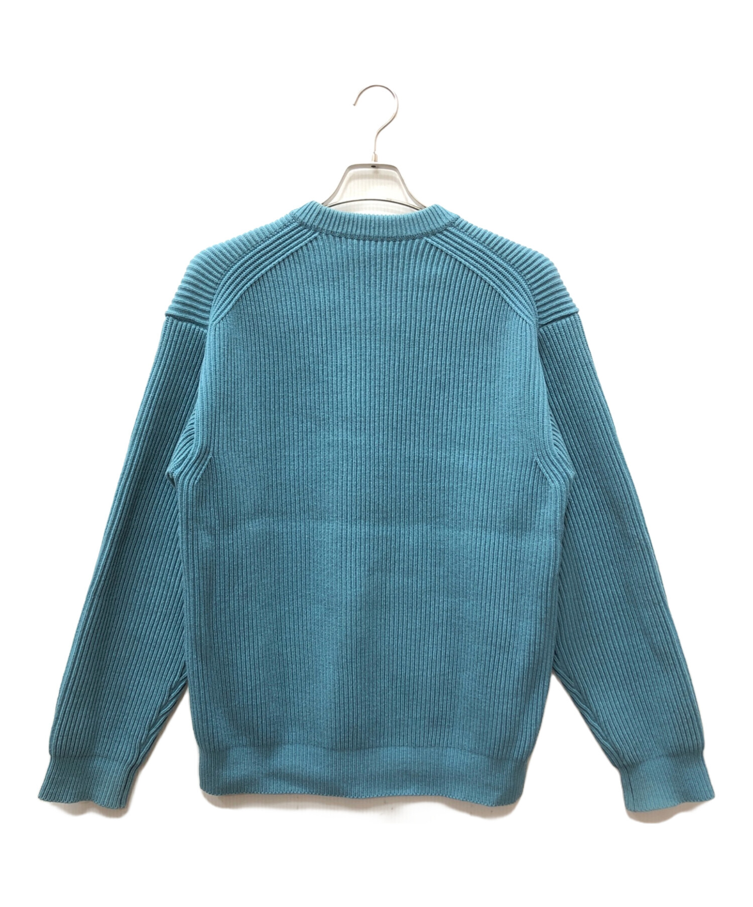 中古・古着通販】AURALEE (オーラリー) SUPER FINE WOOL RIB KNIT BIG 