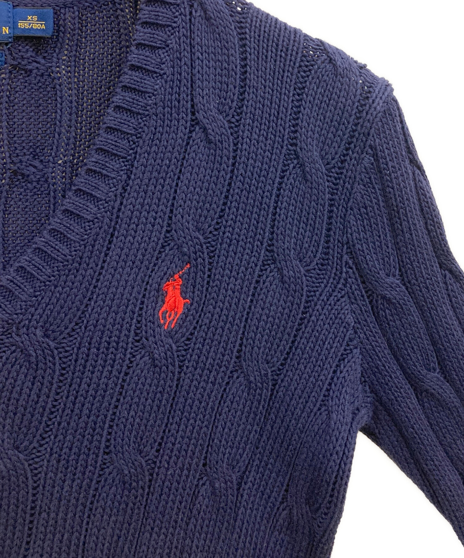 中古・古着通販】POLO RALPH LAUREN (ポロ・ラルフローレン) Vネック