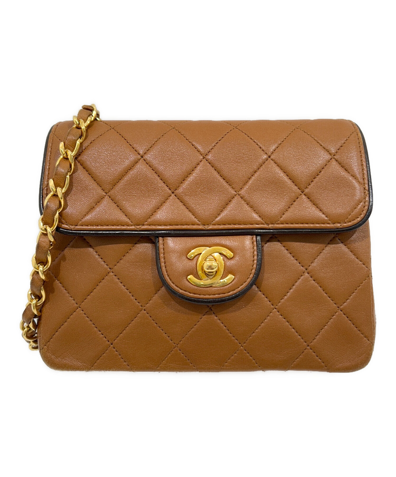 Vintage Chanel S 正規品 Chanel 19 Lambskin Shoulder Bag Black Leather ref.1405239 - Joli