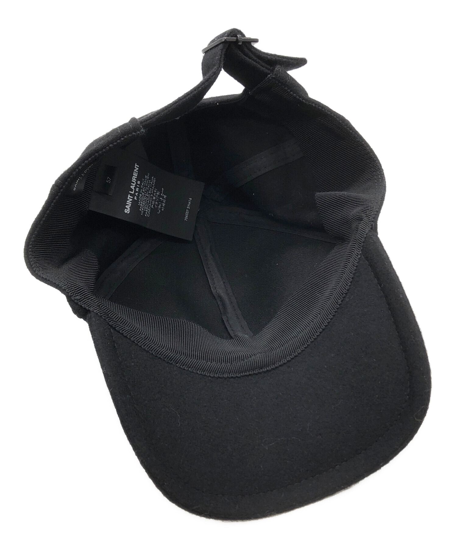 中古・古着通販】Saint Laurent Paris (サンローランパリ) キャップ 
