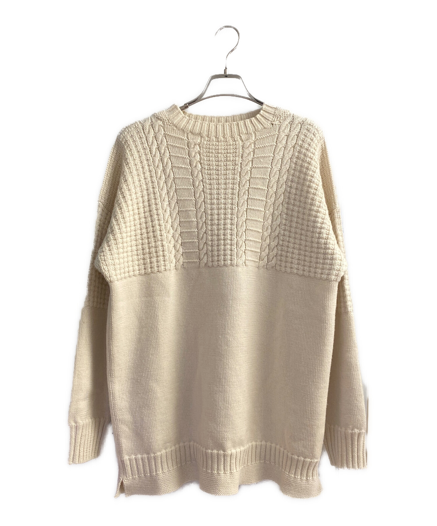 Maison Margiela ニット・セーター XS アイボリー 【古着】【中古】 Maison Margiela ニット・セーター XS アイボリー 【古着】【中古】の