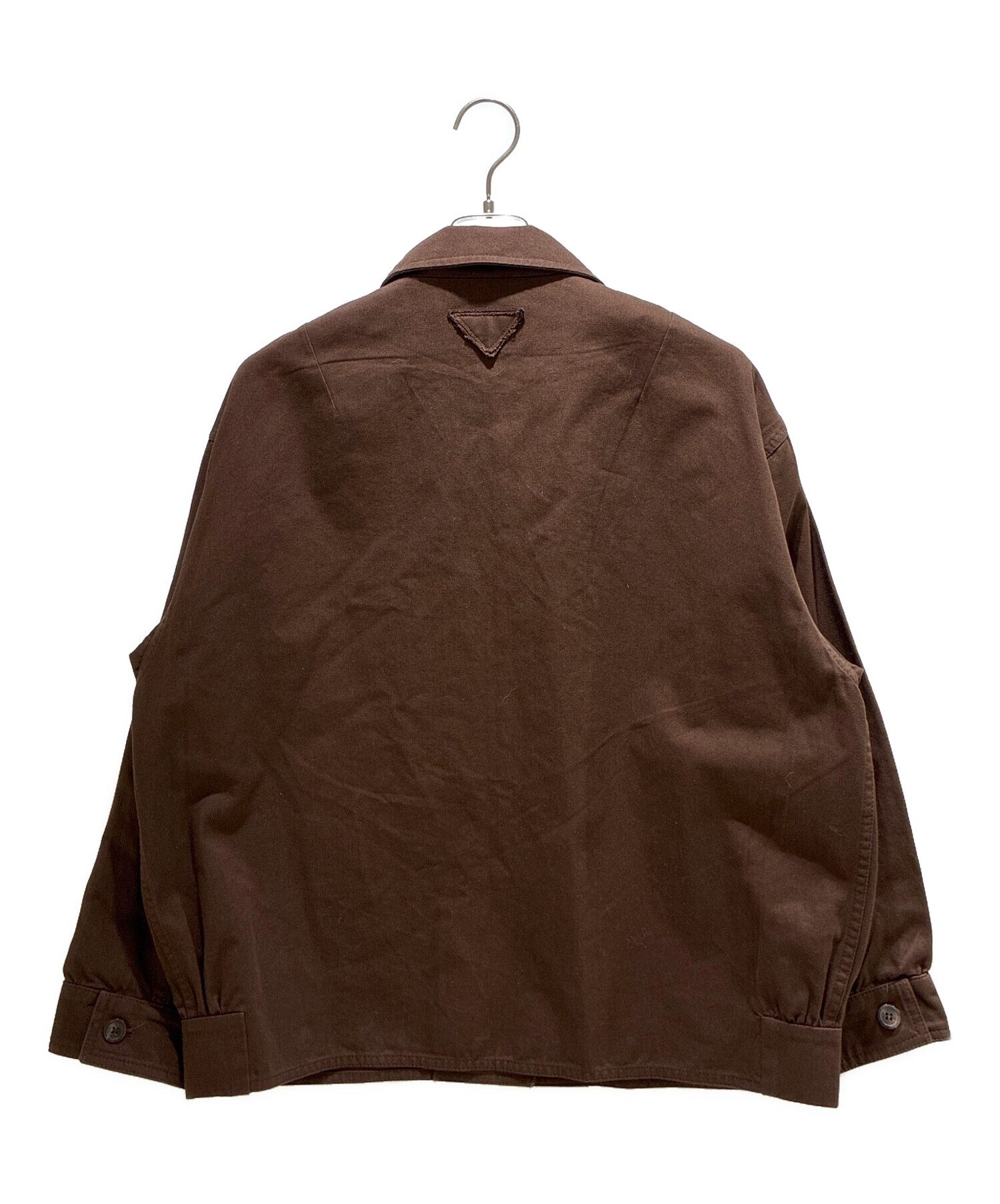 中古・古着通販】PRADA (プラダ) オールドギャバジンコットン シャツ