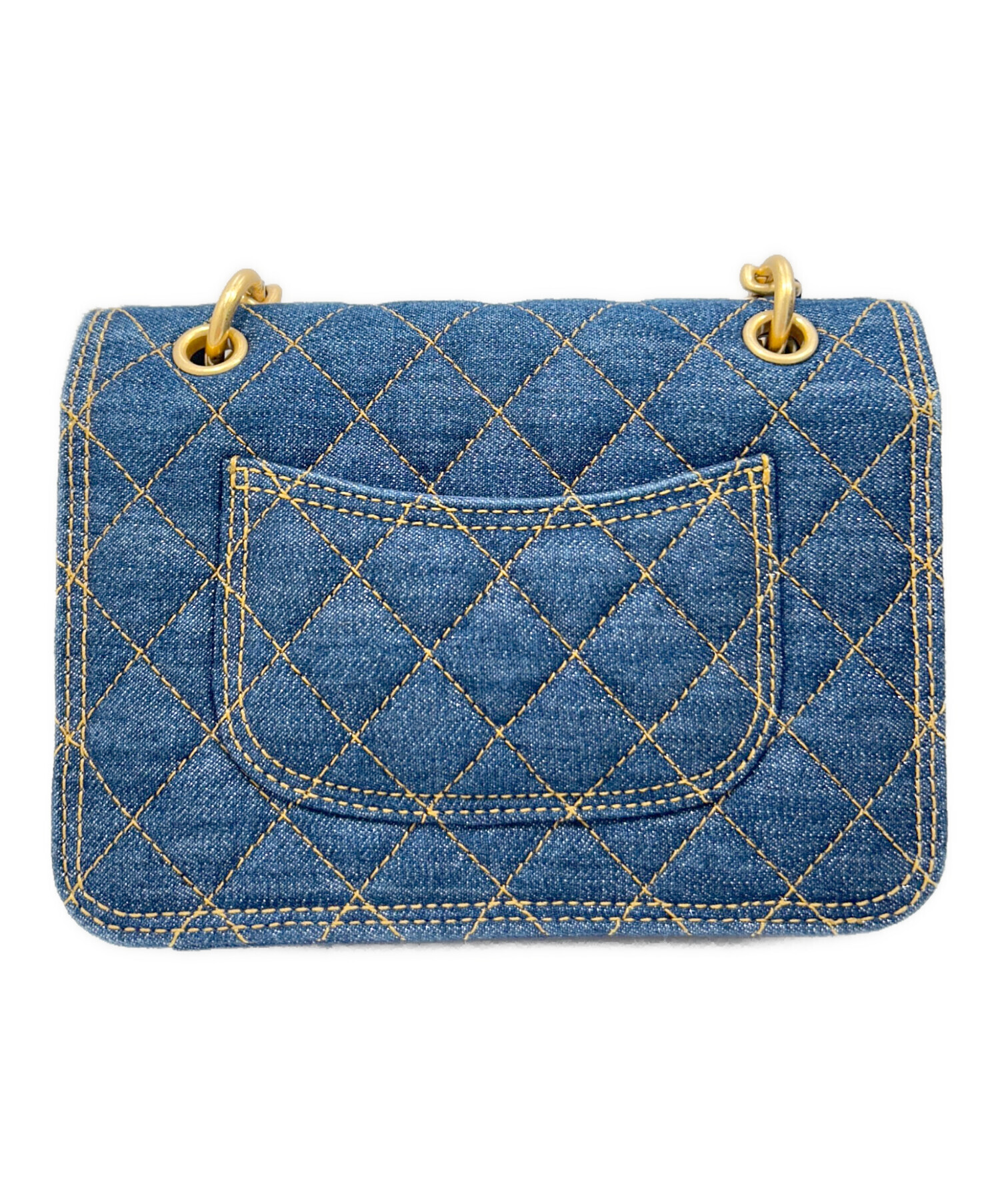 中古・古着通販】CHANEL (シャネル) ココマークデニムチェーン