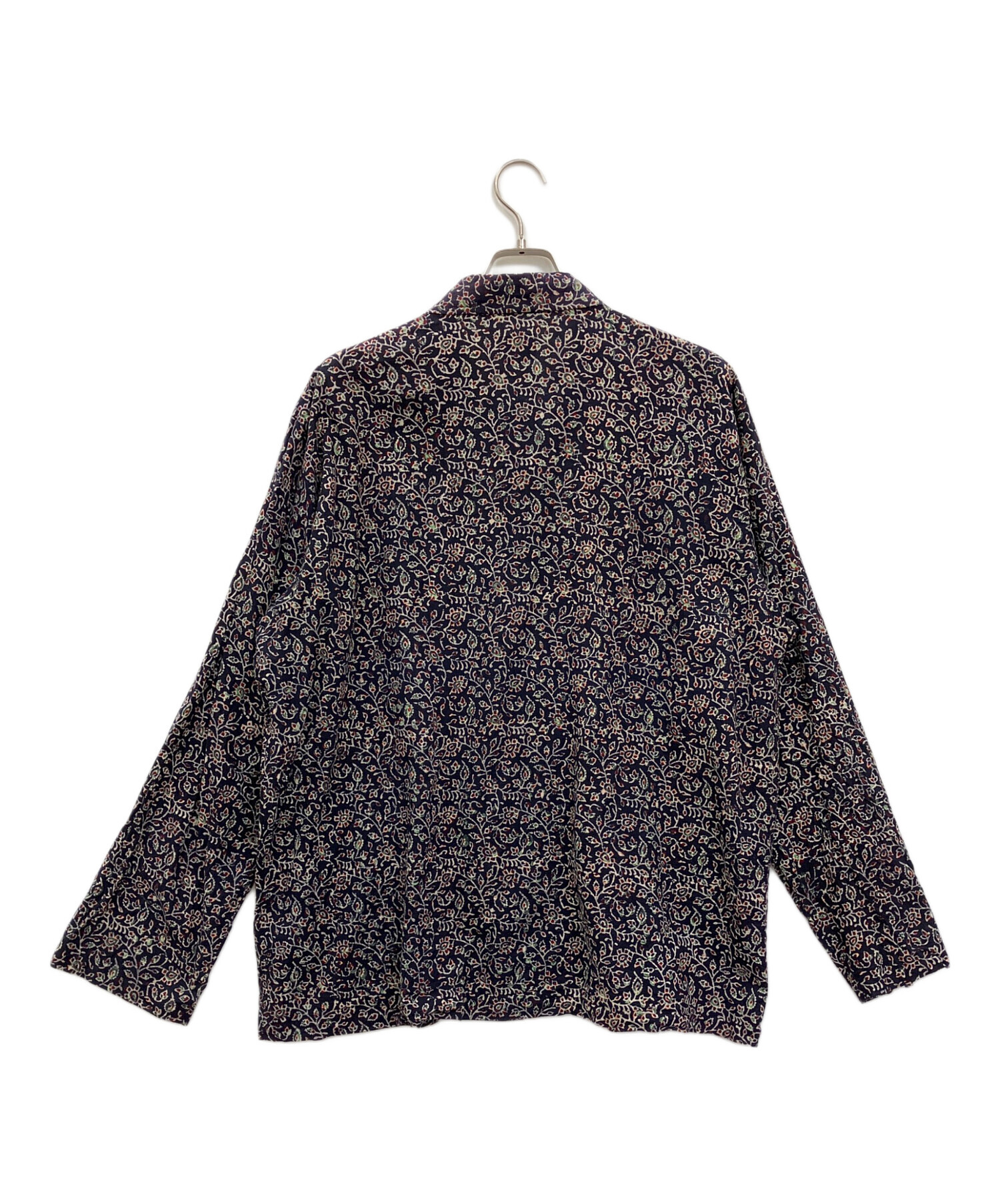 中古・古着通販】Needles (ニードルズ) L/S Cabana Shirt ネイビー 