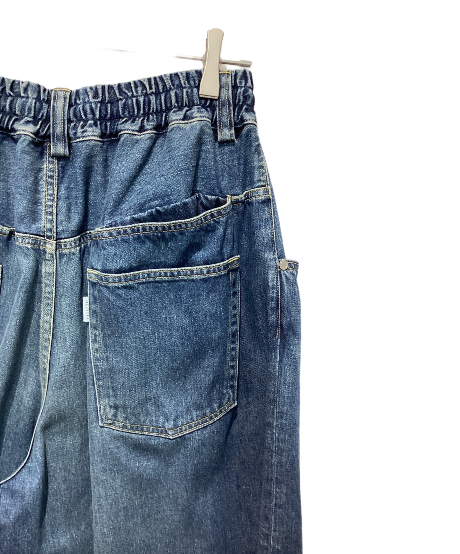 パンツ [CLESSTE] SELVEDGE DENIM MASSIVE PANTS 中古・古着通販】CLESSTE (クレスト) VINTAGE WASH SELVEDGE DENIM