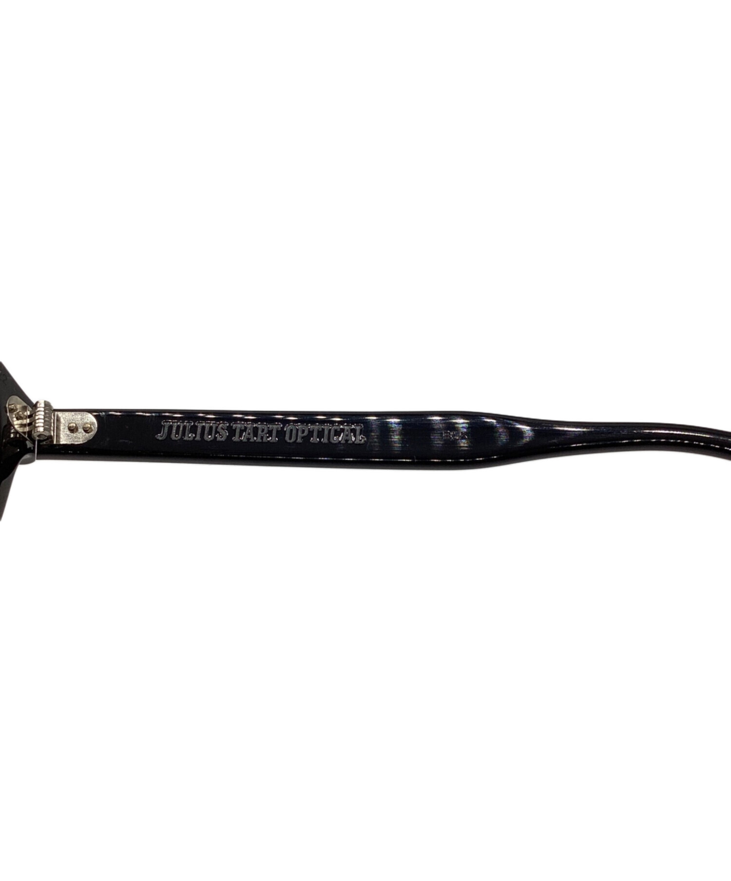 JULIUS TART OPTICAL メガネ  黒 【古着】【中古】【送料無料】 中古・古着通販】julius tart optical (ジュリアス タート