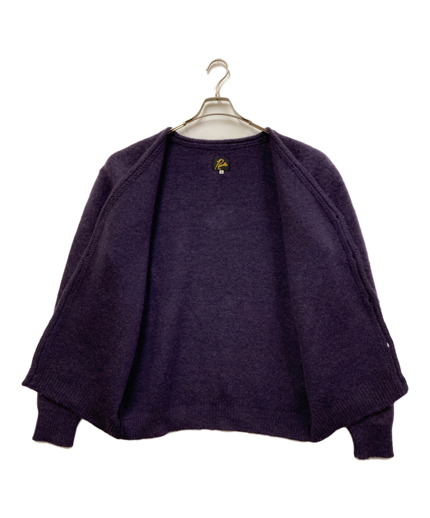 中古・古着通販】Needles (ニードルズ) Mohair Cardigan パープル