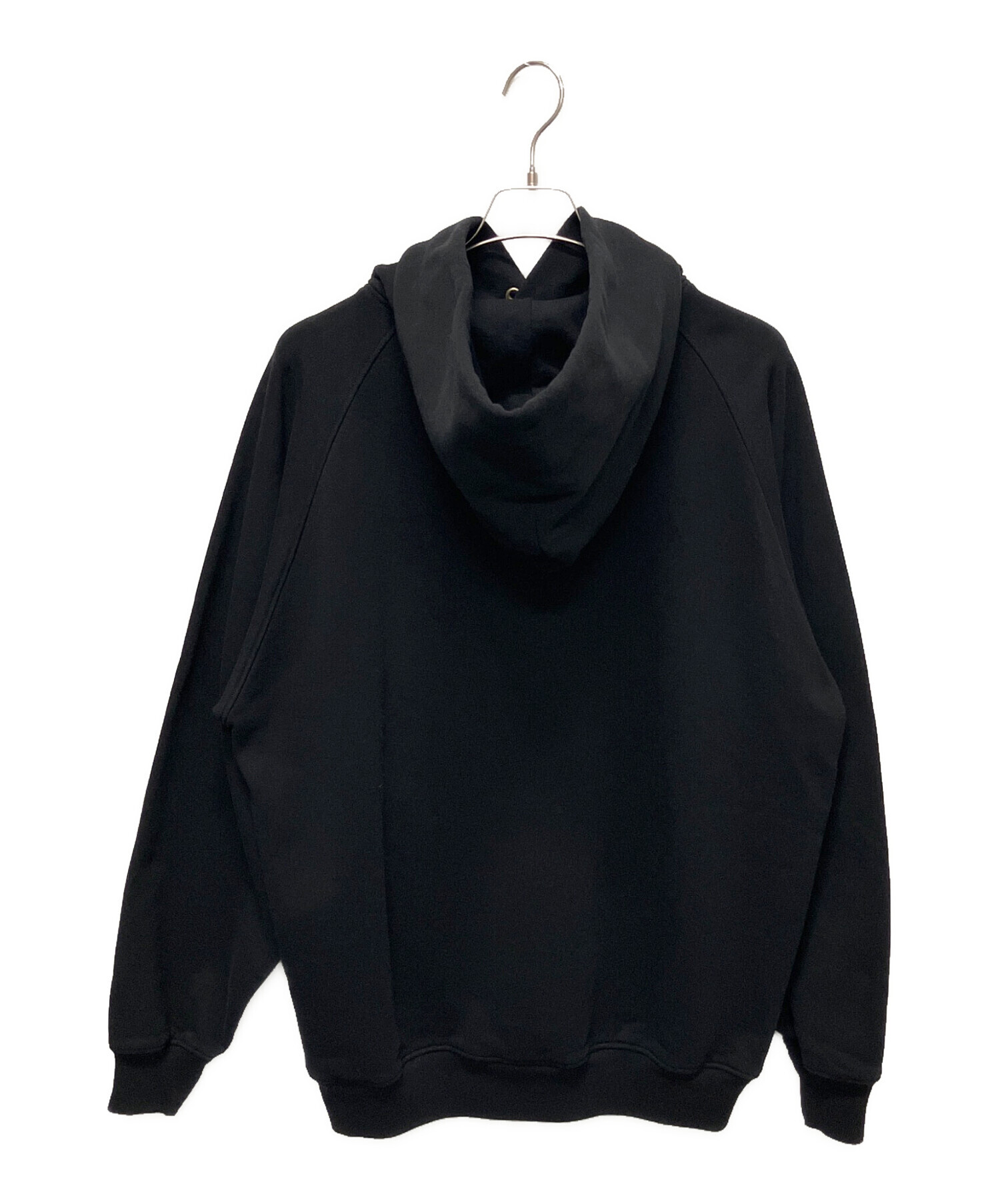 中古・古着通販】COMOLI (コモリ) 25AW コットン裏毛 パーカ ブラック 