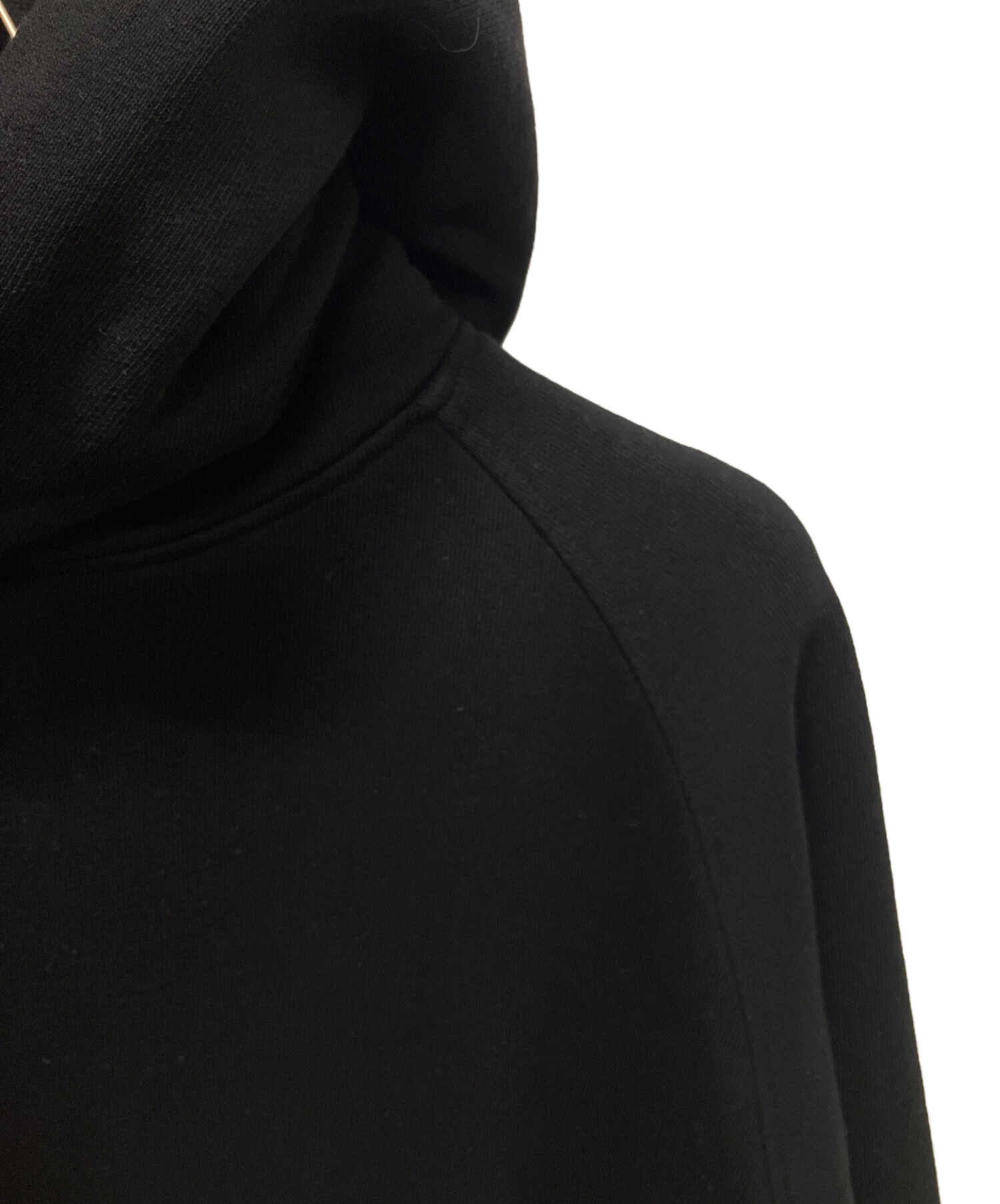 中古・古着通販】COMOLI (コモリ) 25AW コットン裏毛 パーカ ブラック 