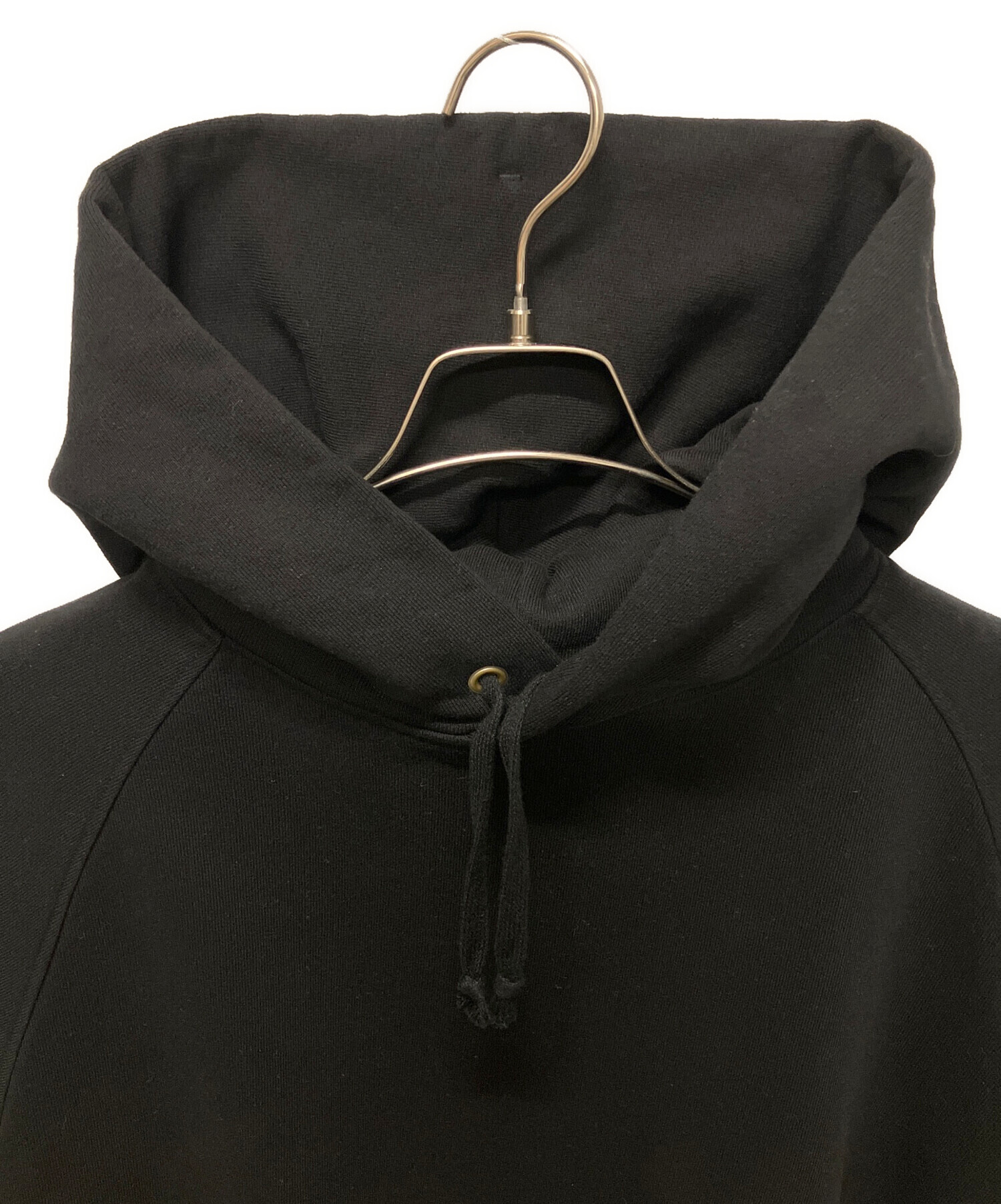 中古・古着通販】COMOLI (コモリ) 25AW コットン裏毛 パーカ ブラック