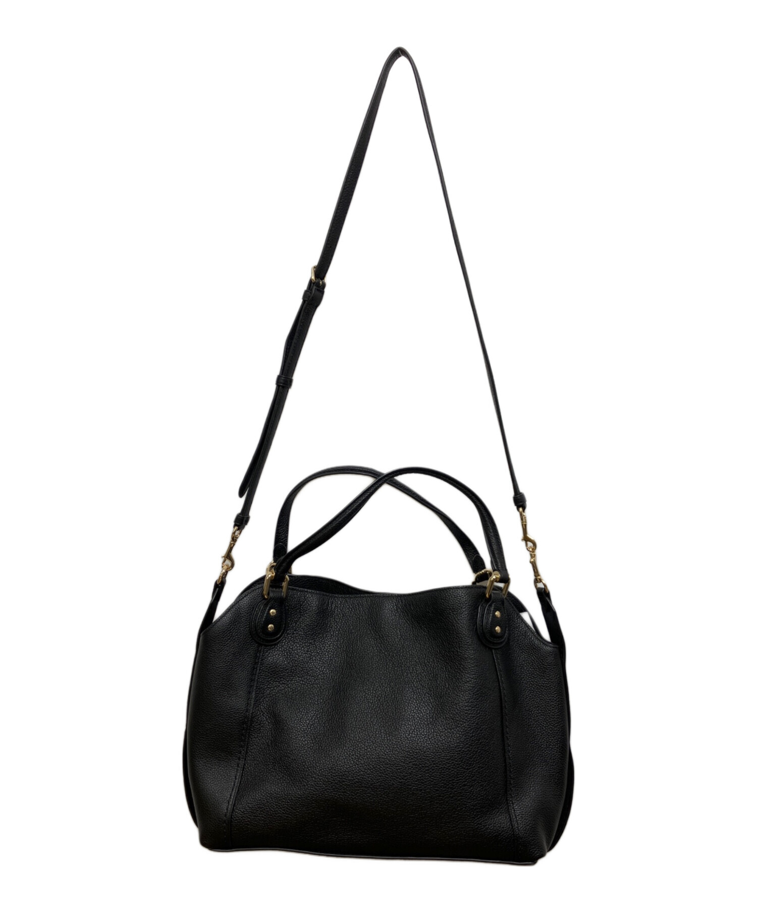 中古・古着通販】COACH (コーチ) 2WAYバッグ ブラック｜ブランド・古着