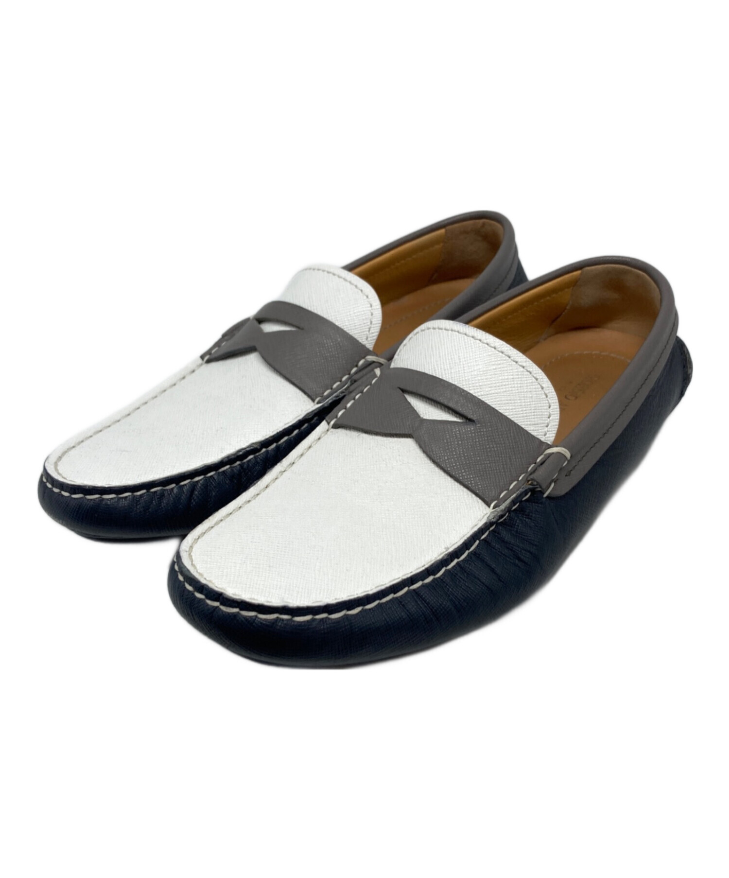 GIORGIO ARMANI ドライビングシューズ made in ITALY ARMANI GIORGIO