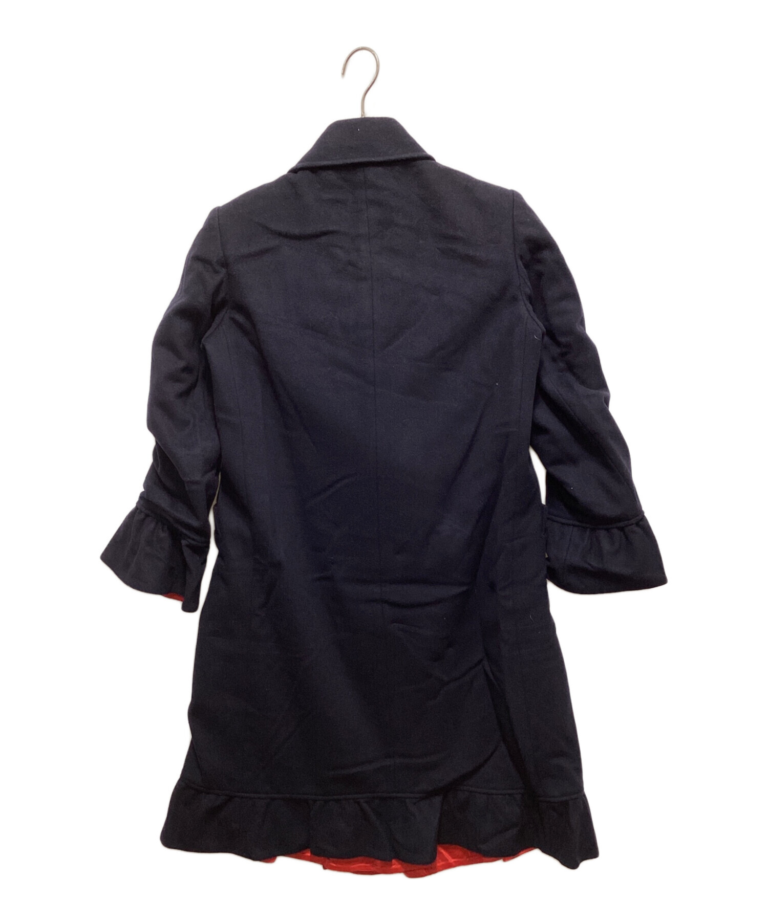 中古・古着通販】MIU MIU (ミュウミュウ) カシミヤ混フリルコート