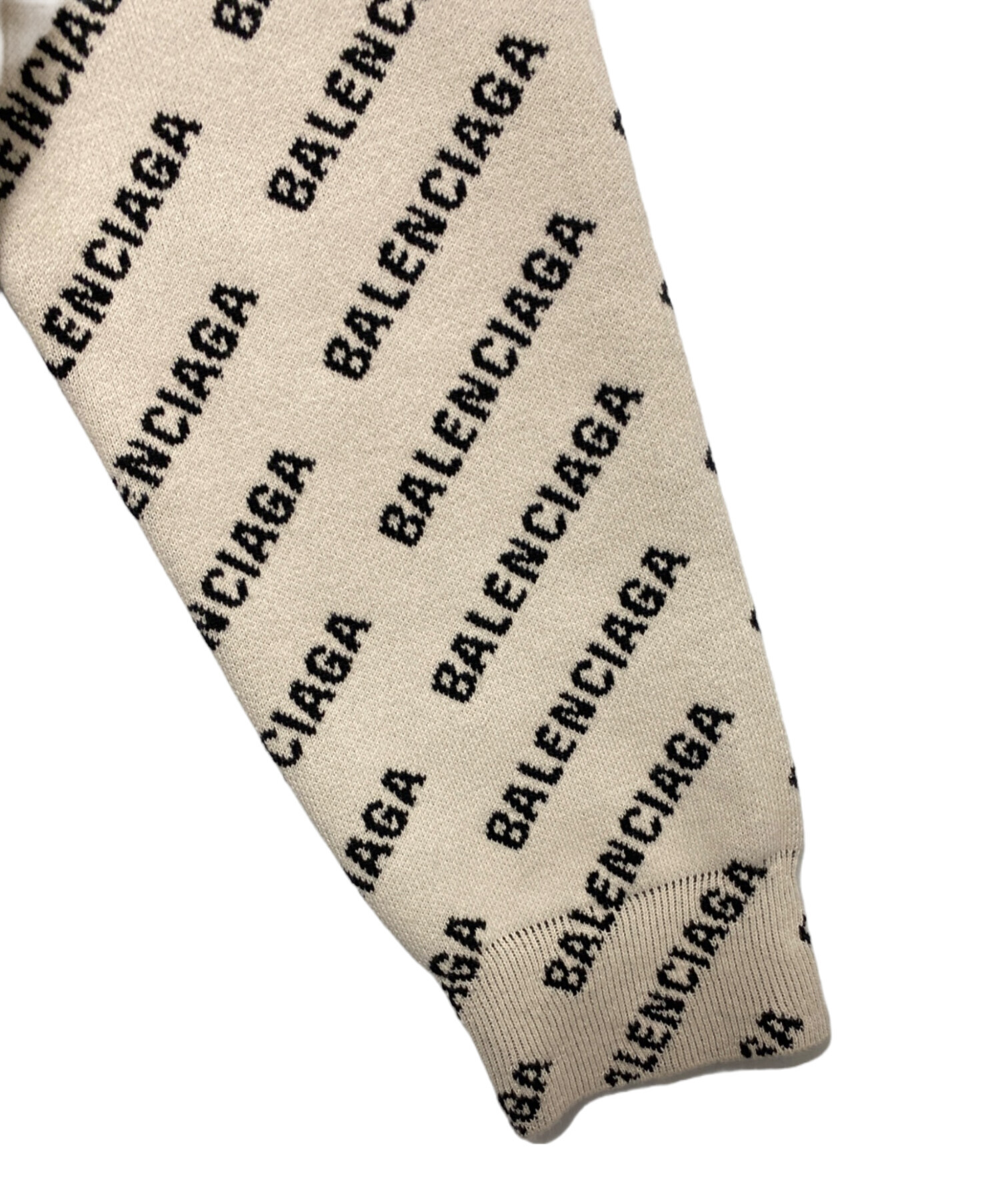 中古・古着通販】BALENCIAGA (バレンシアガ) ロゴオーバーニット