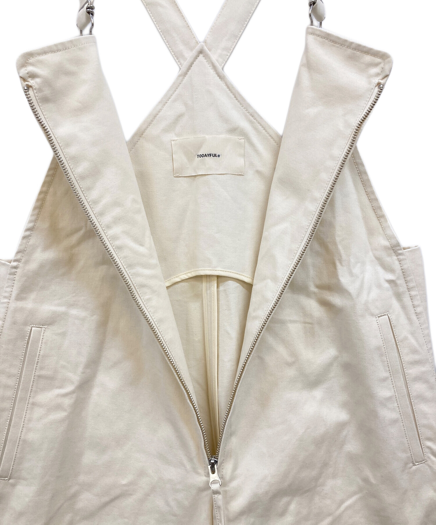 中古・古着通販】TODAYFUL (トゥデイフル) Frontzip Twill Salopette 