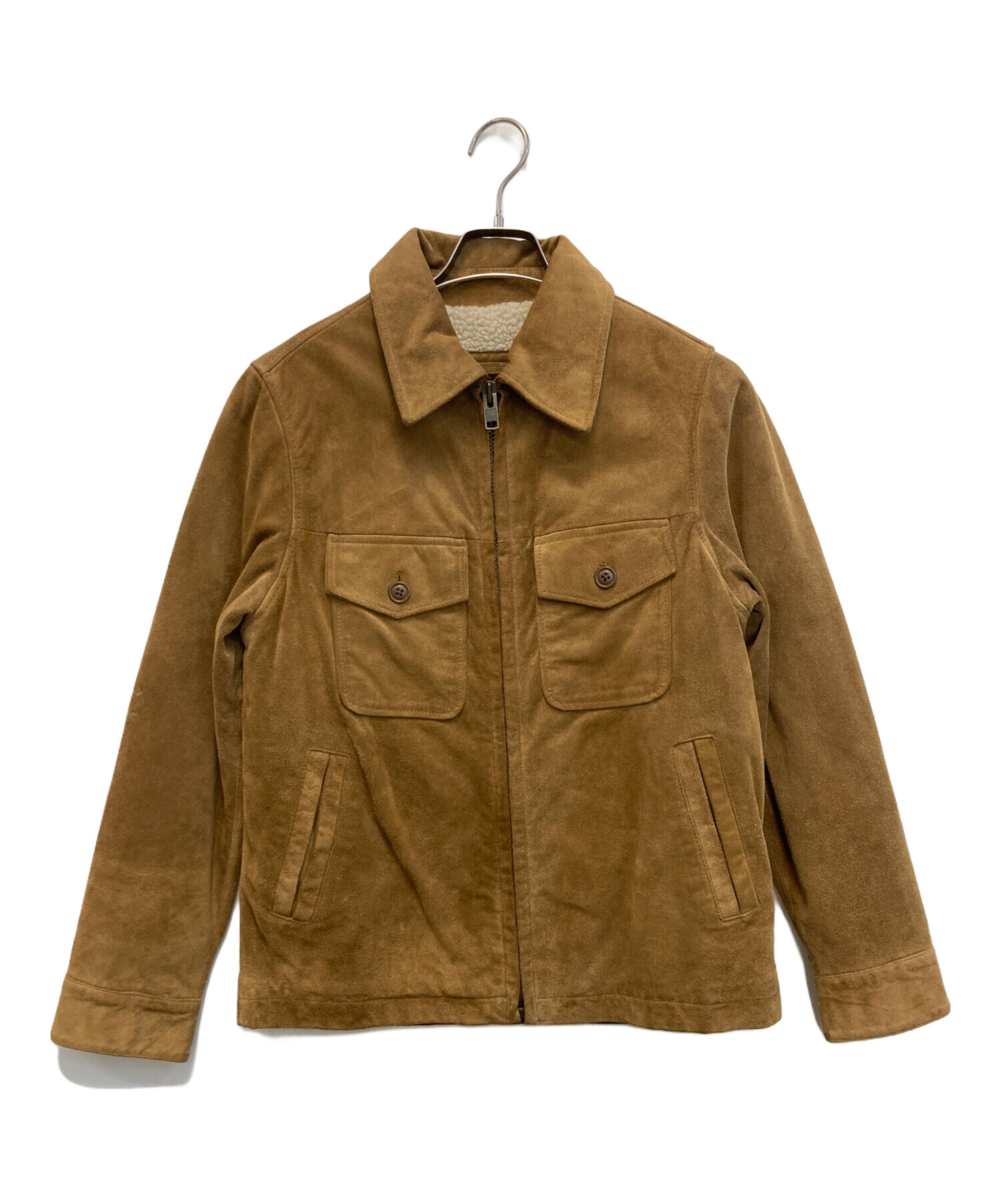 中古・古着通販】GAP (ギャップ) 00s 裏ボアカウレザースウェード