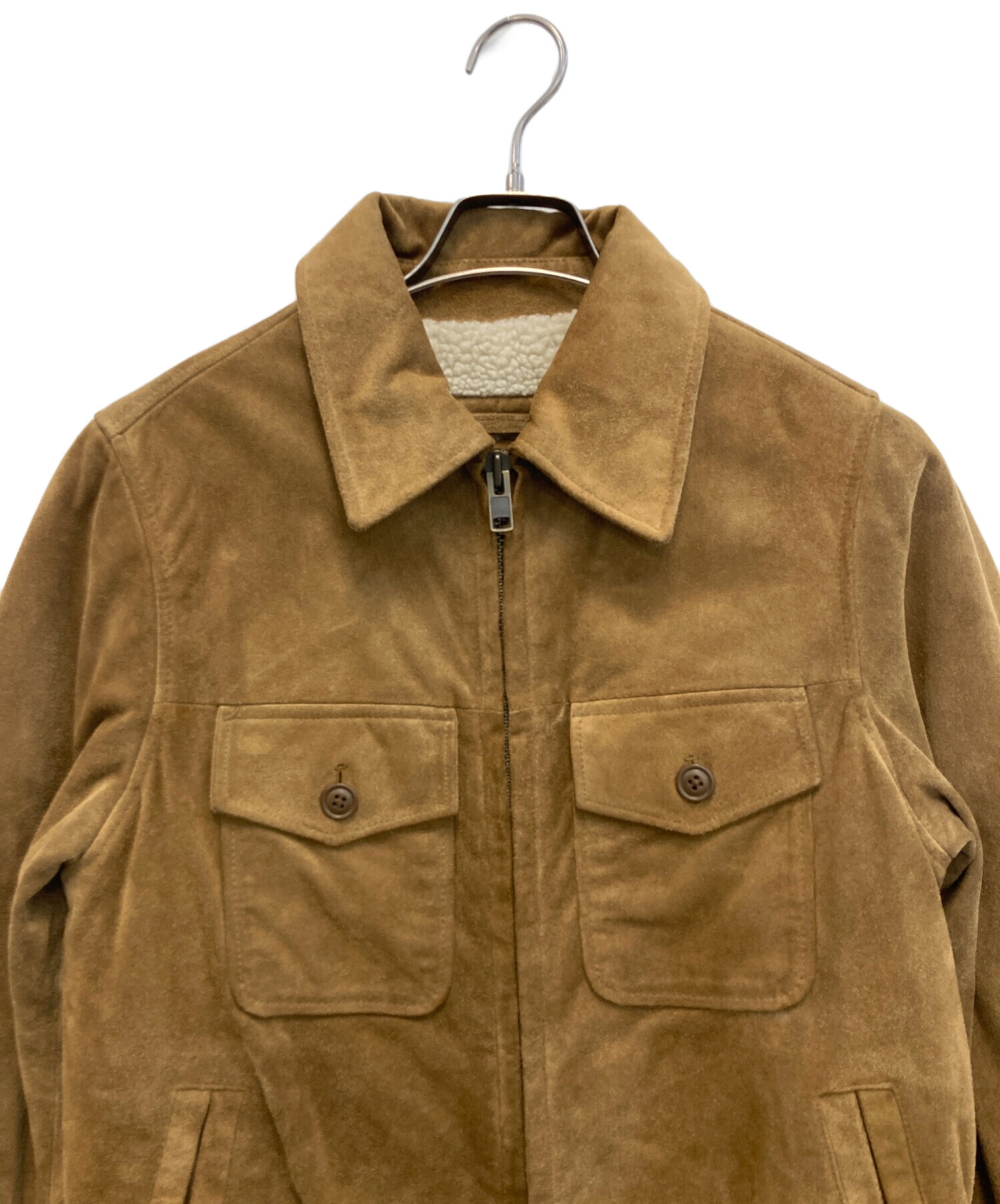 中古・古着通販】GAP (ギャップ) 00s 裏ボアカウレザースウェード