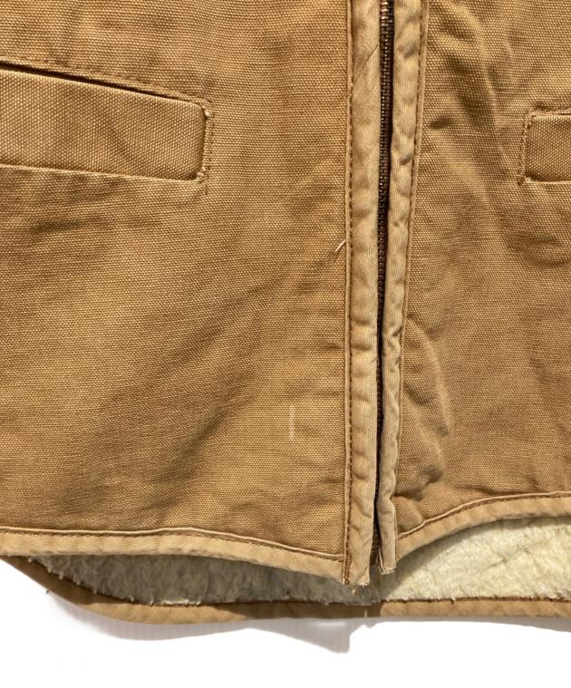 Carhartt ボアベスト 3.3まで価格 中古・古着通販】CarHartt (カーハート) ダックボアベスト ブラウン