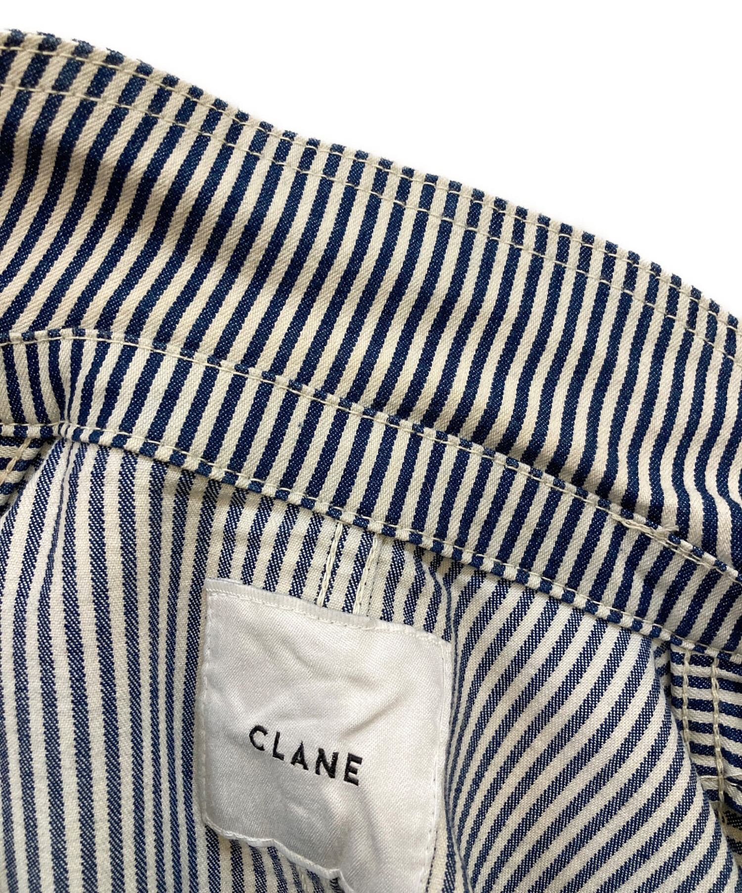 中古・古着通販】CLANE (クラネ) WORK OVER JACKET ブルー サイズ:1