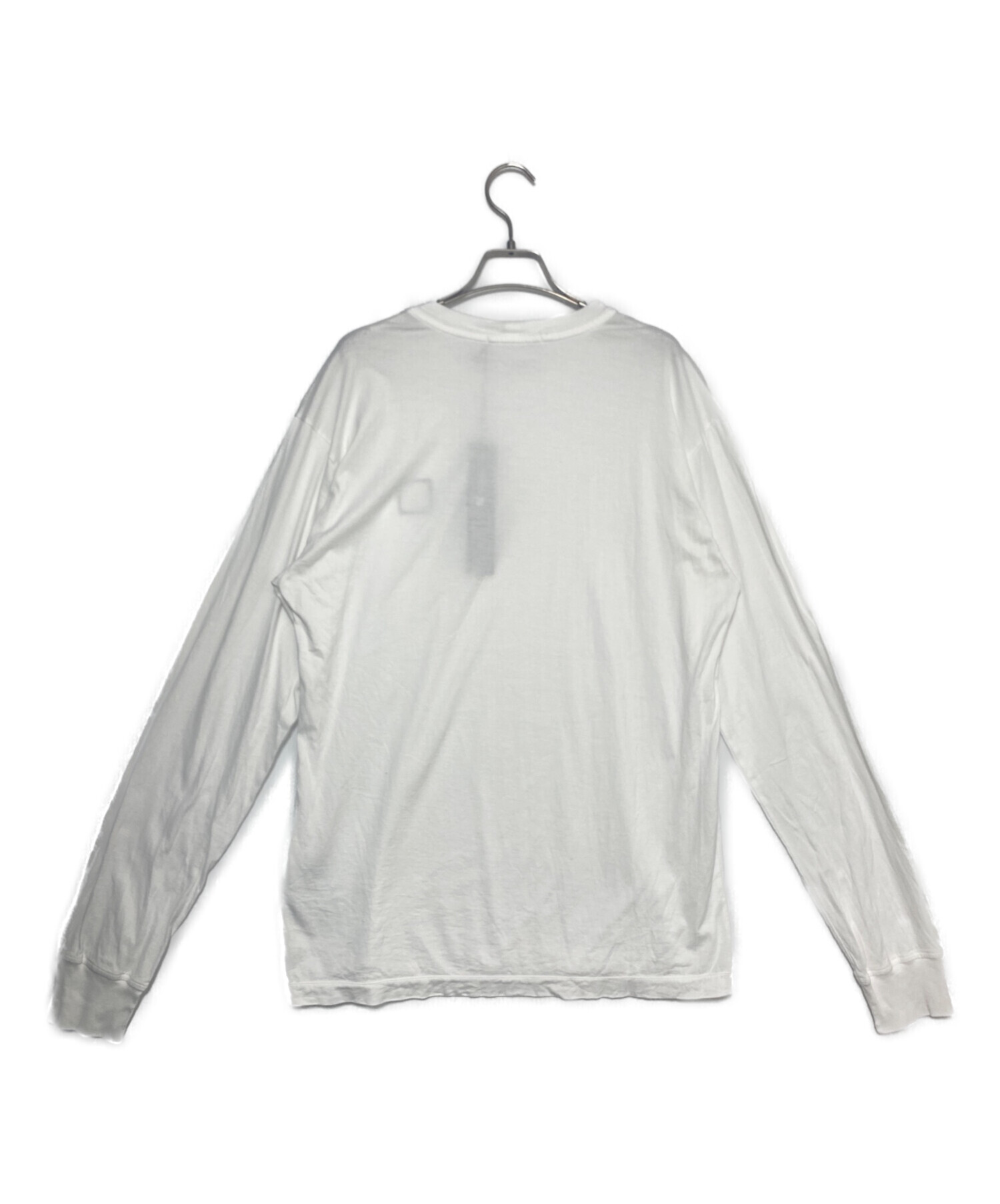 【STONE 】ストーンアイランド　ロンT 厚手ホワイト 中古・古着通販】STONE ISLAND (ストーンアイランド) 60/2 COTTON