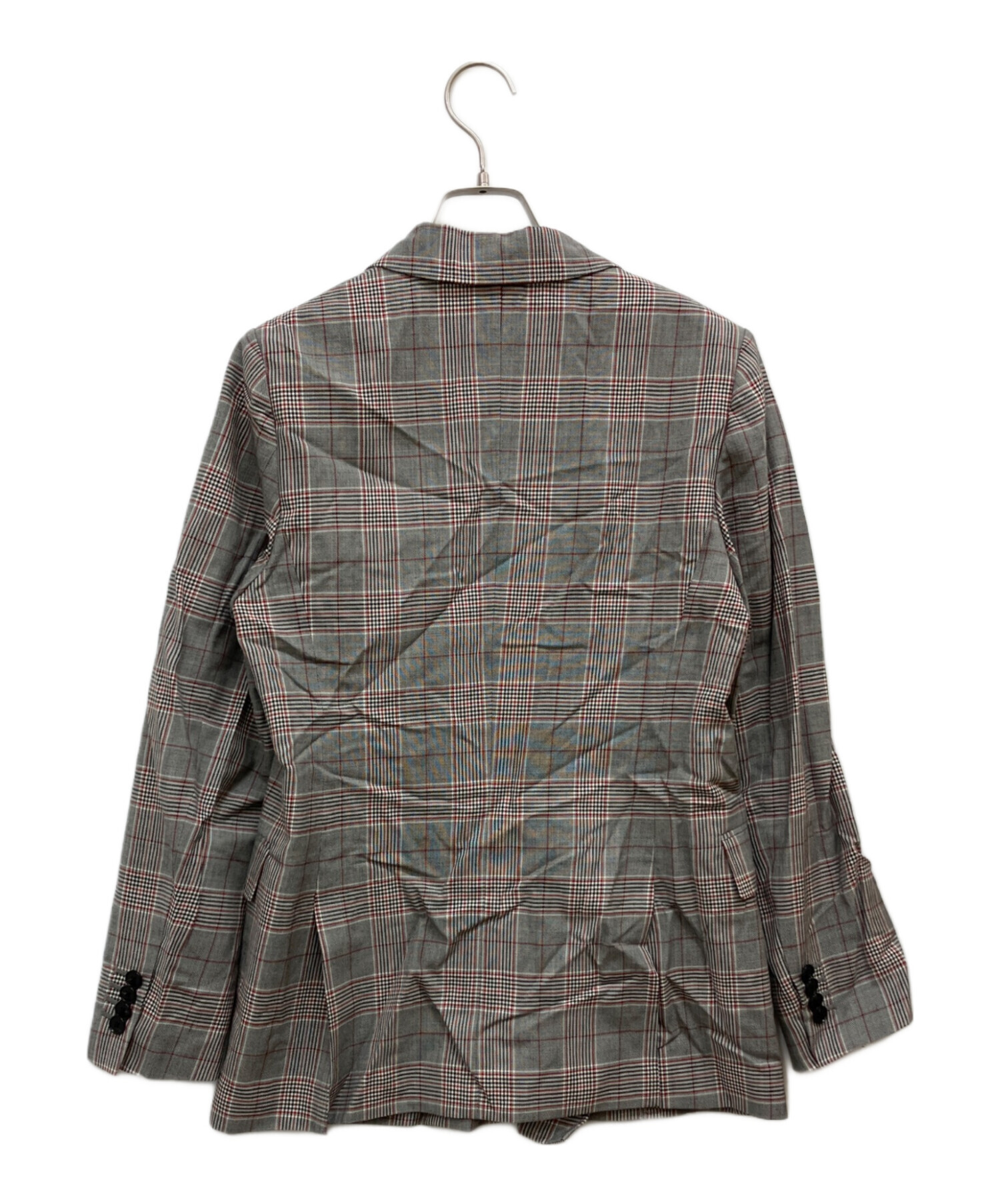 中古・古着通販】MACPHEE (マカフィー) ライトウールチェックダブル 