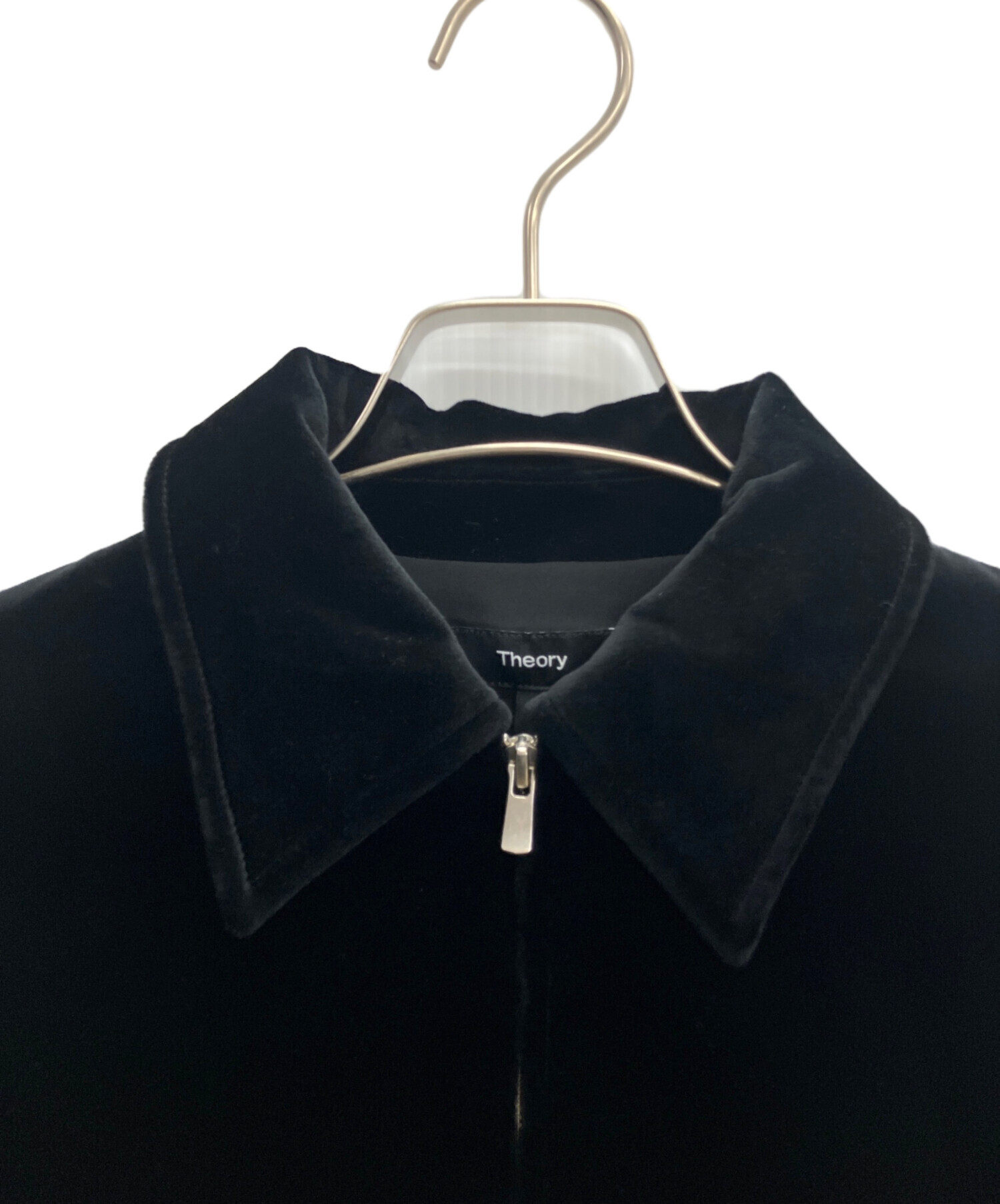 中古・古着通販】theory (セオリー) Stretch Velvet 3 Aline Zip JKT
