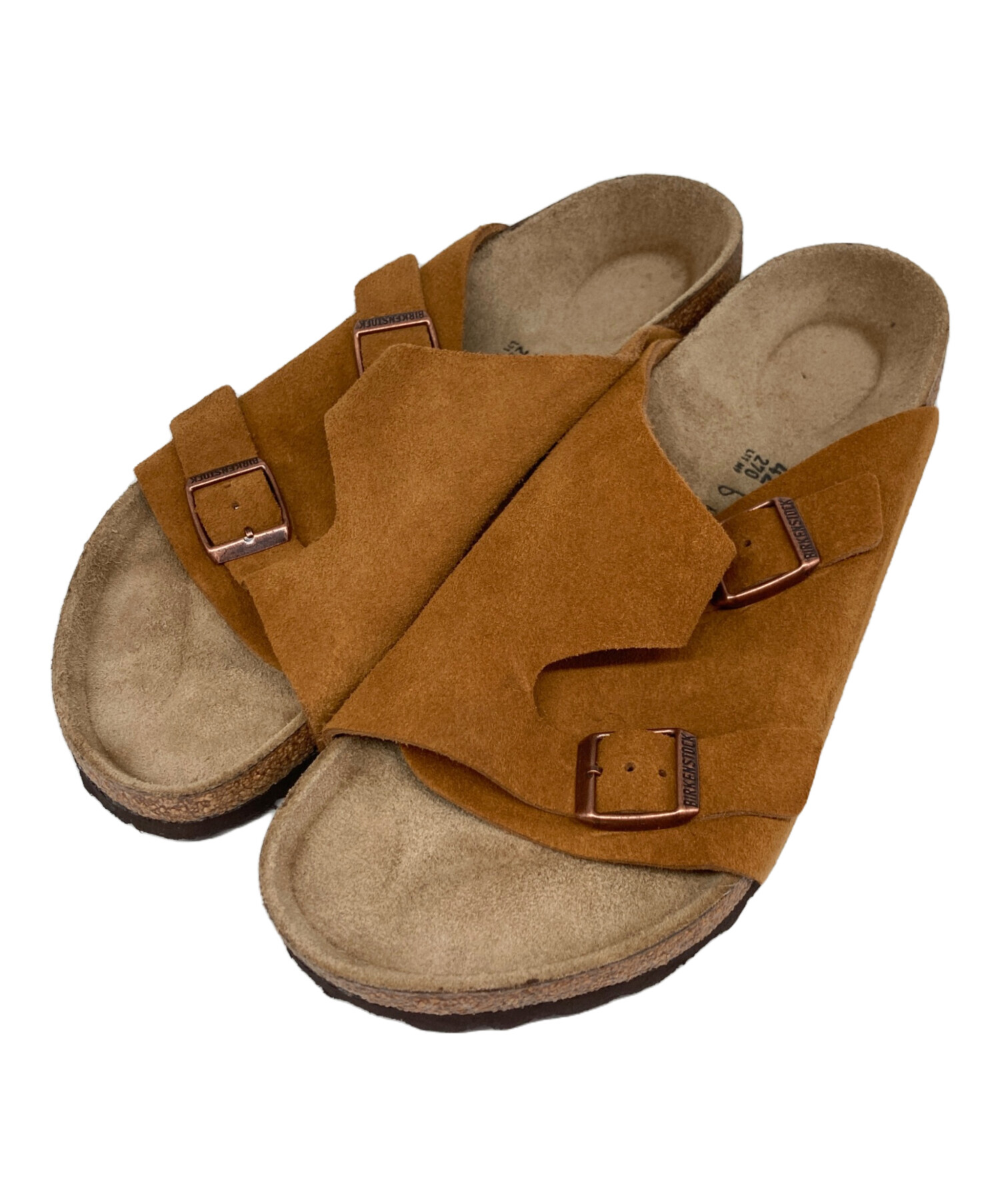 中古・古着通販】BIRKENSTOCK (ビルケンシュトック) サンダル ブラウン