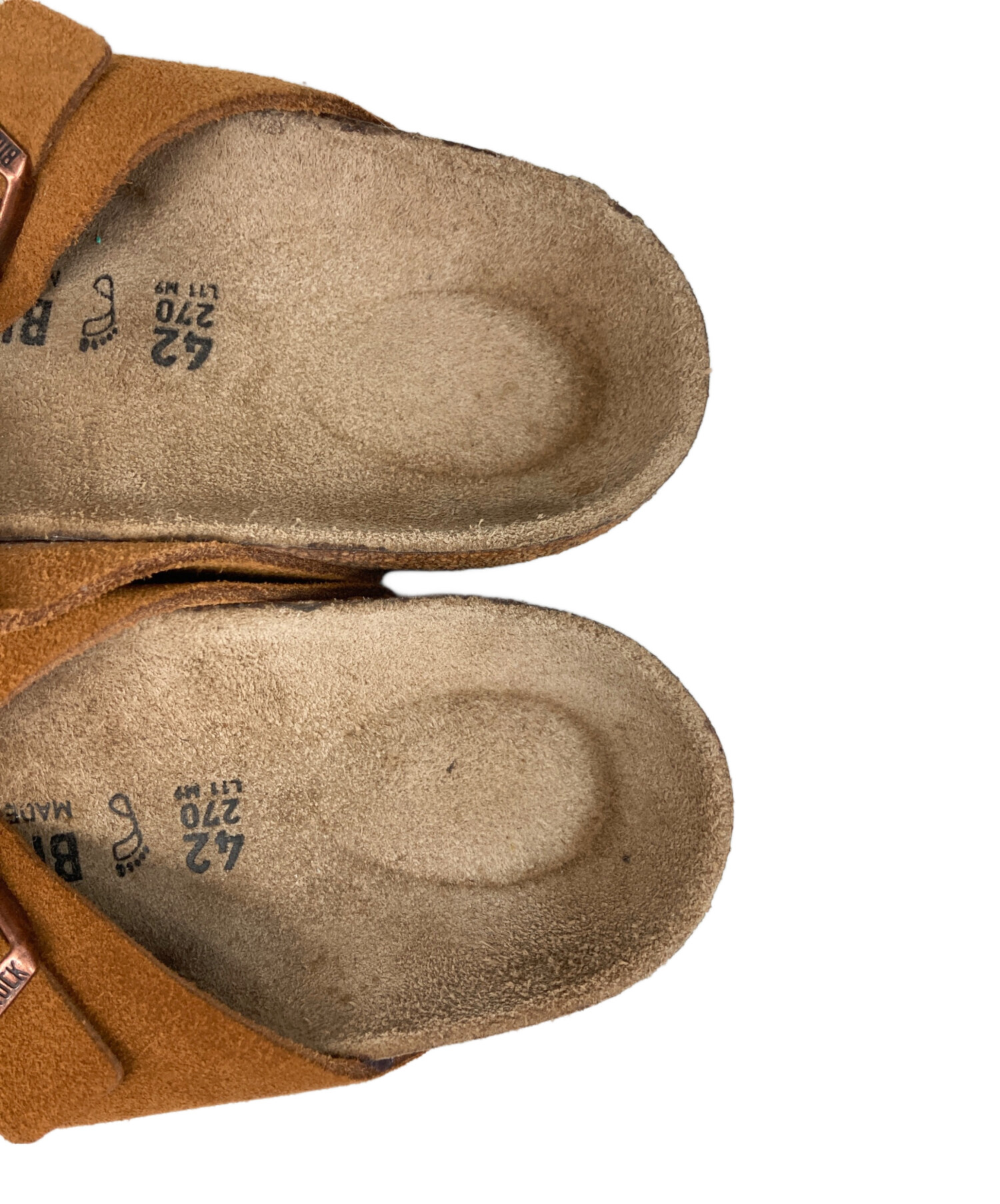中古・古着通販】BIRKENSTOCK (ビルケンシュトック) サンダル ブラウン
