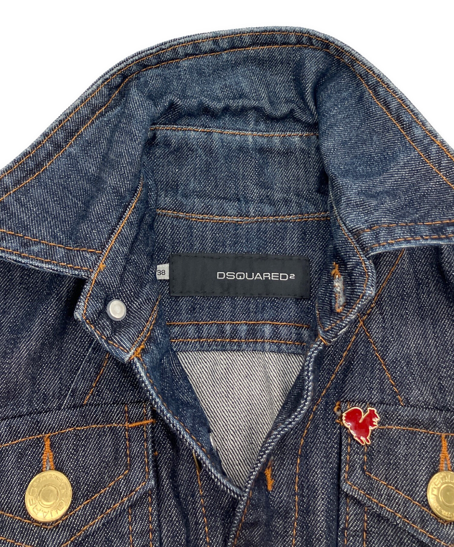 中古・古着通販】DSQUARED2 (ディースクエアード) デニムジャケット