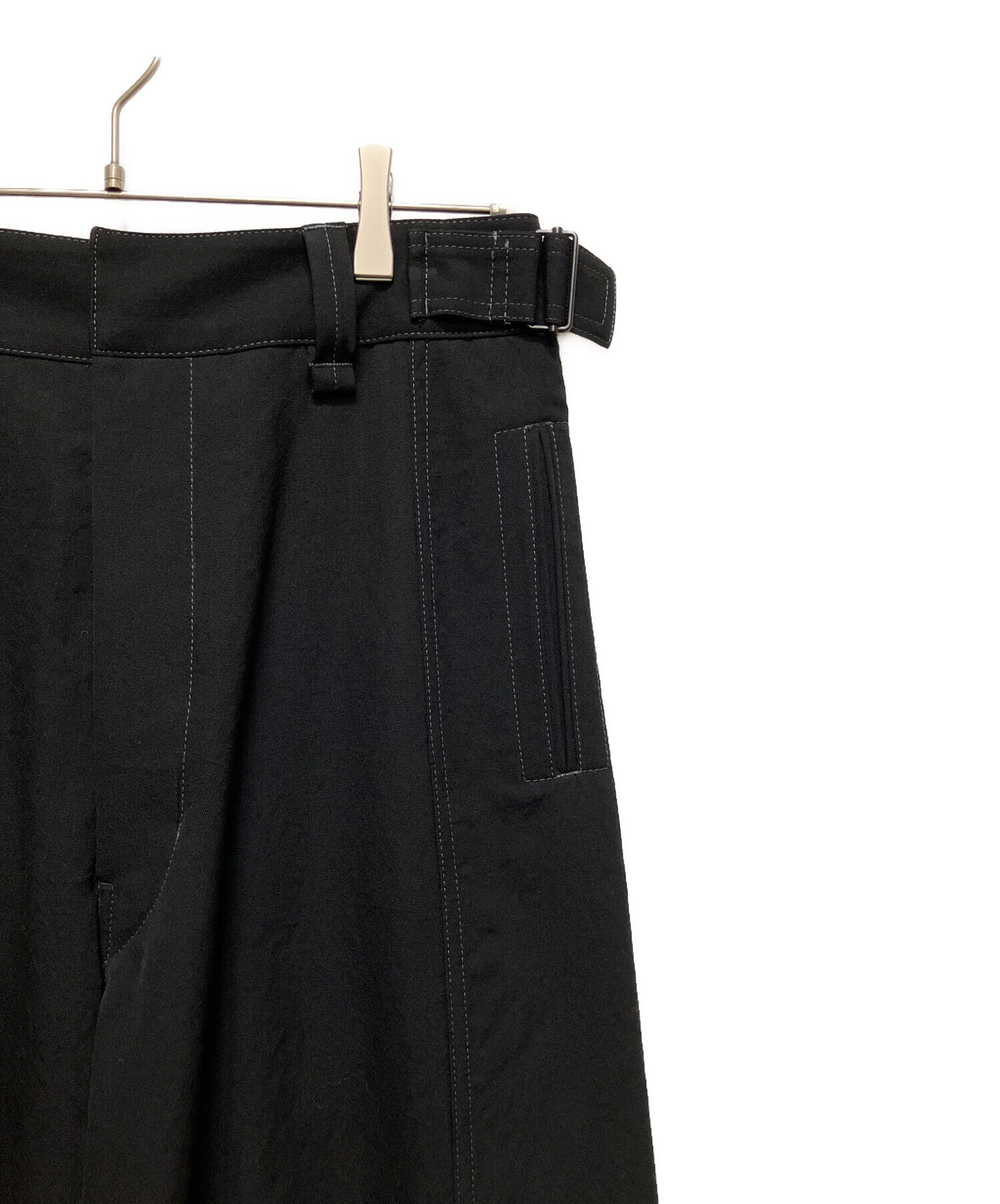 中古・古着通販】LEMAIRE (ルメール) WOOL MAXI UTILITY PANTS(ウール