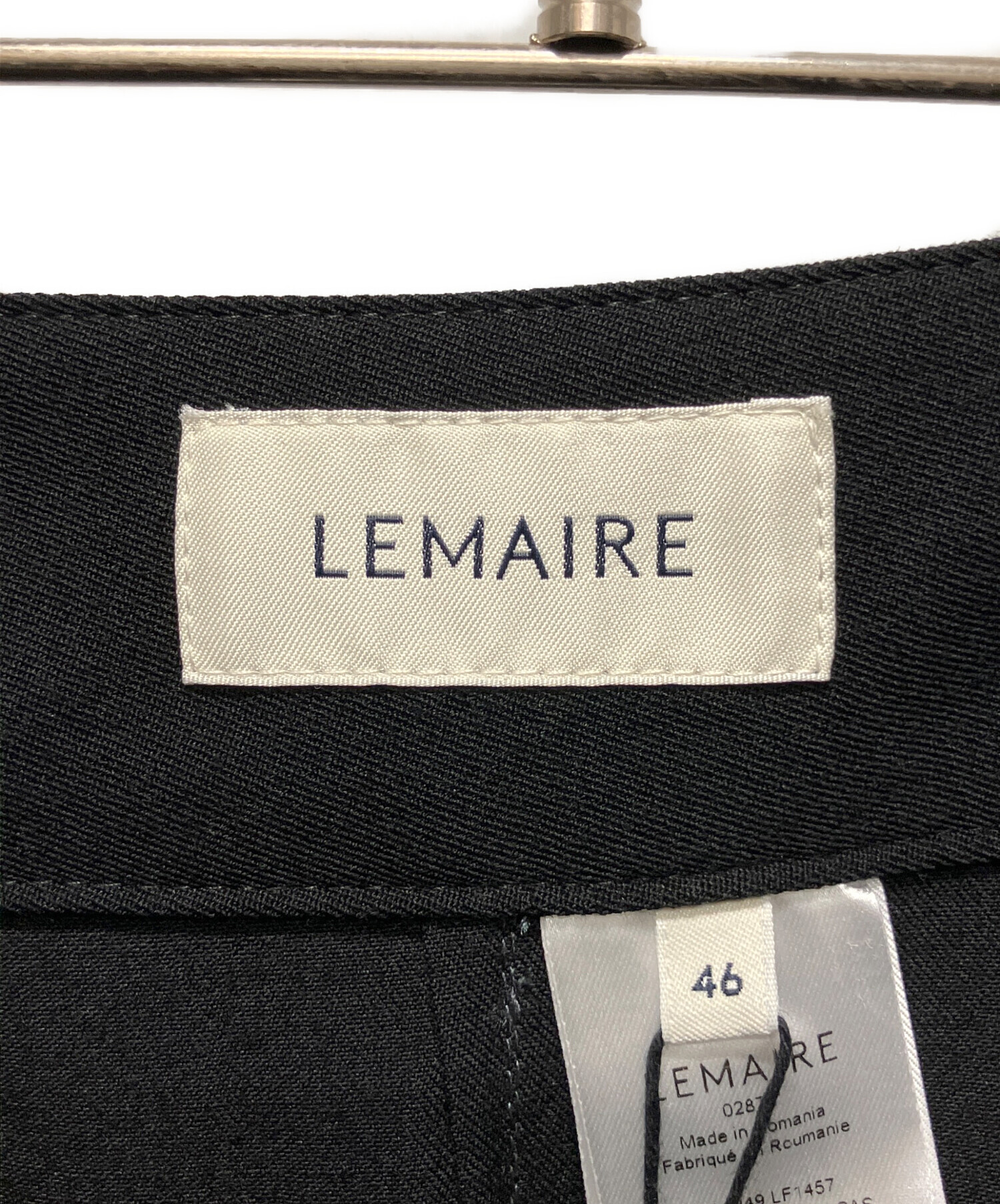 中古・古着通販】LEMAIRE (ルメール) WOOL MAXI UTILITY PANTS(ウール