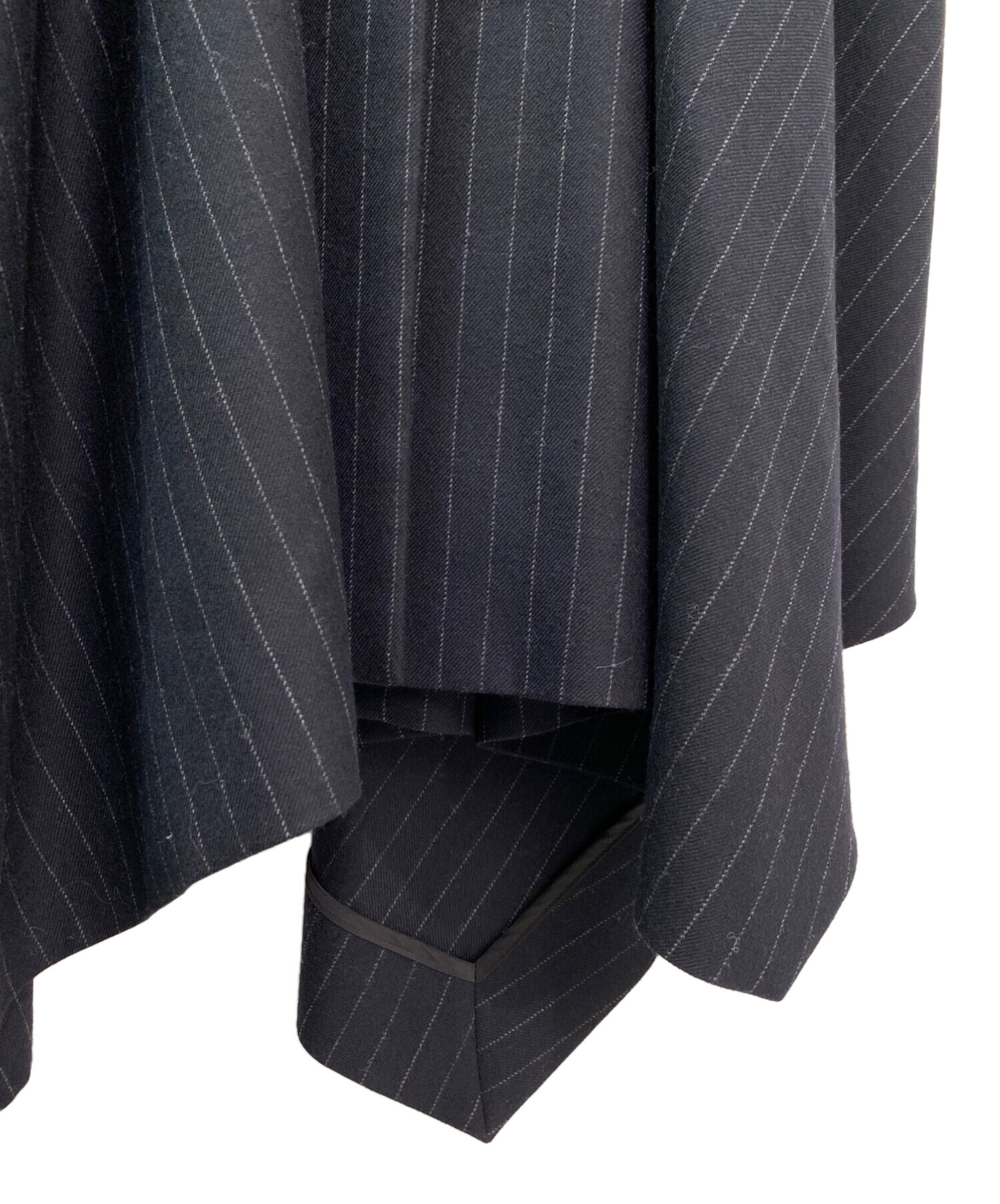 sacai  美品！ SALE！ 中古・古着通販】sacai (サカイ) Wool Knit × Chalk Stripe Dress