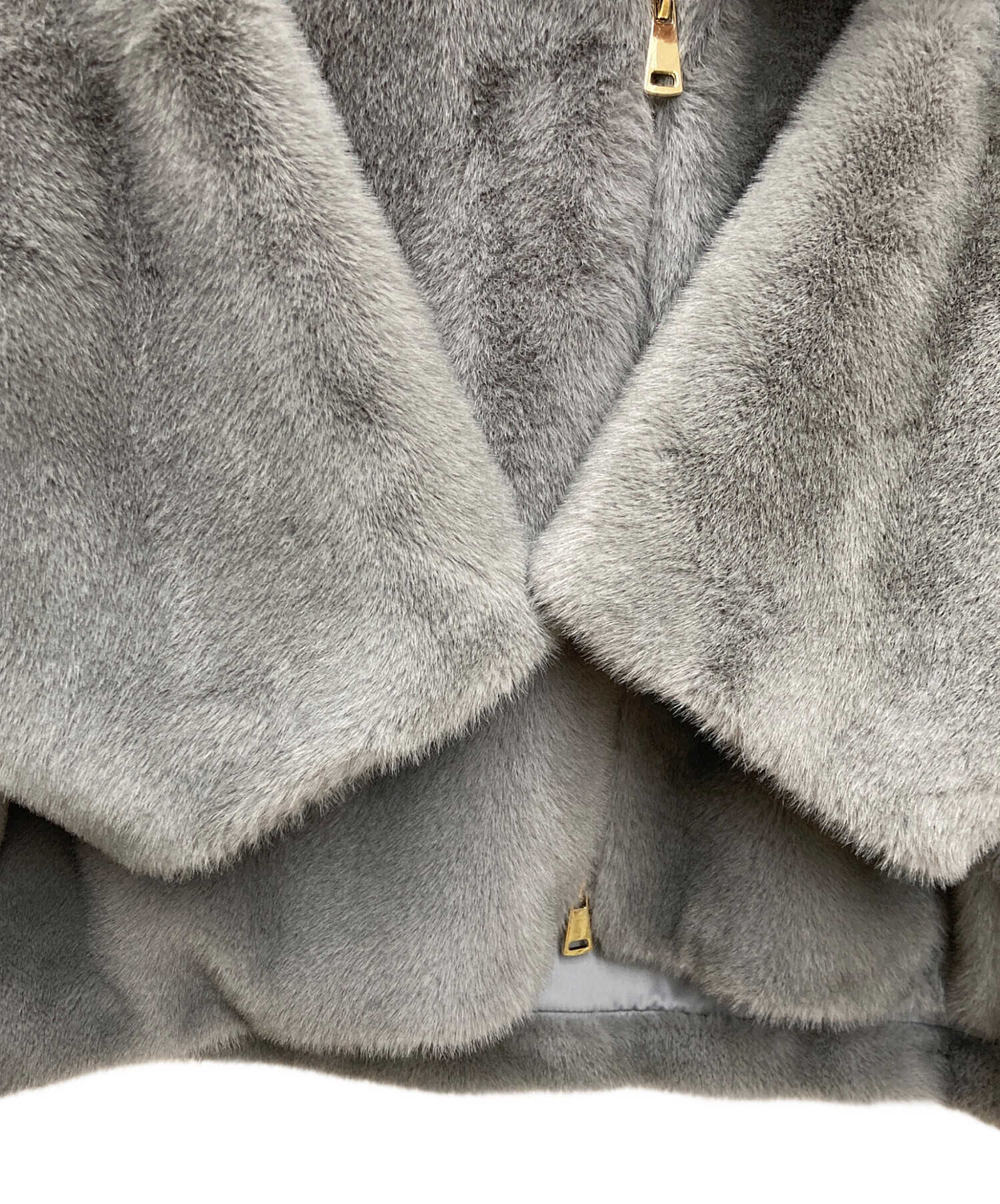 中古・古着通販】MY WHITE (マイ ホワイト) GREY ブルゾン 中古・古着通販】MY WHITE (マイ ホワイト) GREY ブルゾン