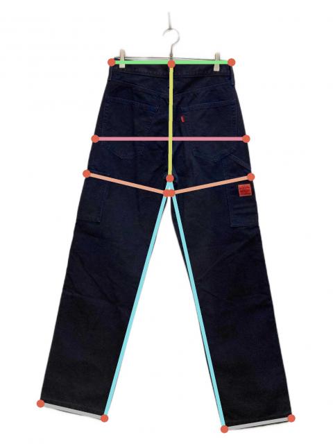 中古・古着通販】LEVI'S (リーバイス) ペインターパンツ ネイビー