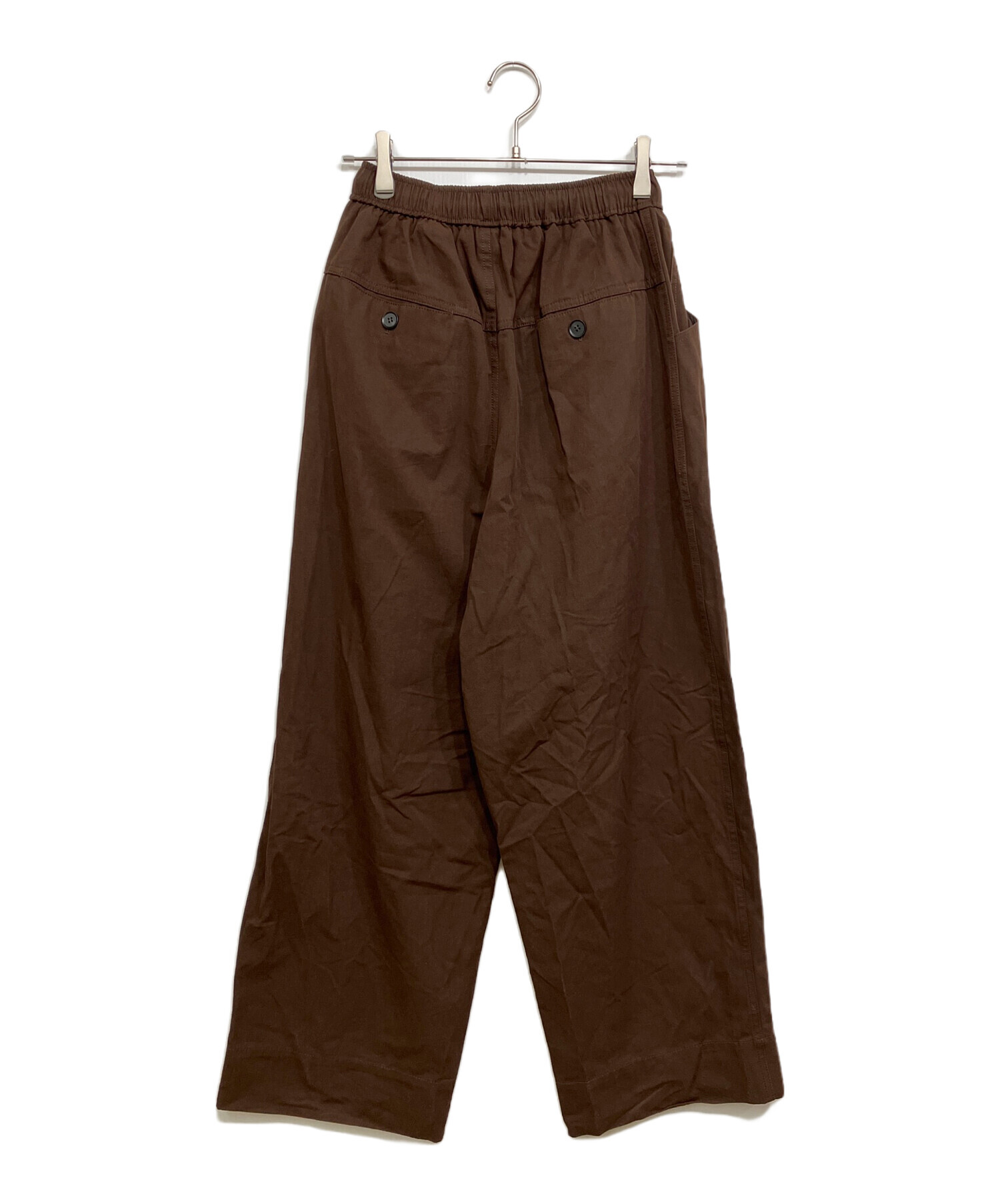 中古・古着通販】TODAYFUL (トゥデイフル) Easy Chino Pants ブラウン 中古・古着通販】TODAYFUL (トゥデイフル) Easy Chino Pants ブラウン
