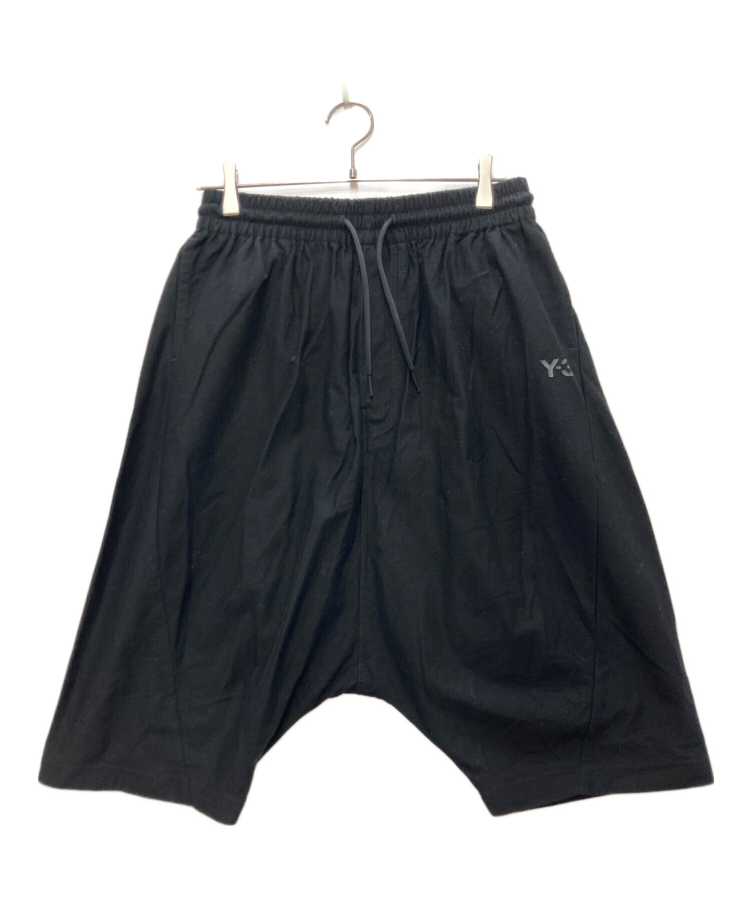 中古・古着通販】Y-3 (ワイスリー) サルエルイージーショーツ ブラック