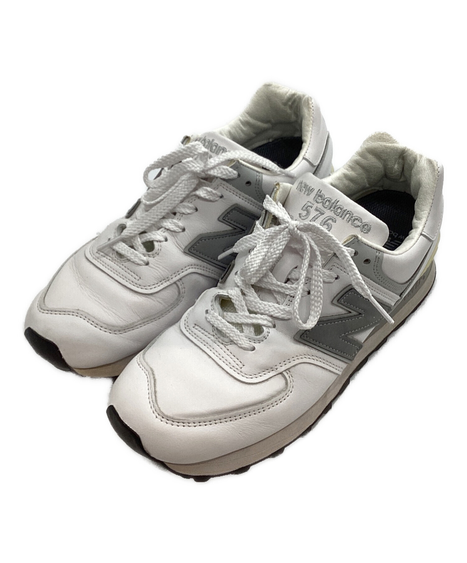 New Balance ニューバランス スニーカー 27cm 白 【古着】【中古】【送料無料】 中古・古着通販】NEW BALANCE (ニューバランス) スニーカー ホワイト