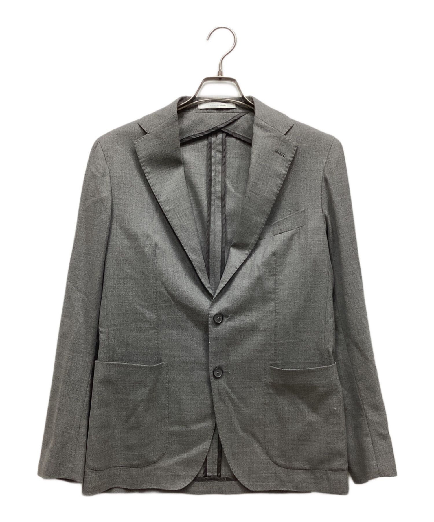 中古・古着通販】TAGLIATORE (タリアトーレ) 2Bジャケット グレー 