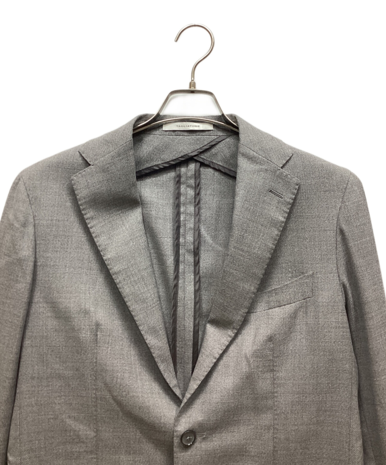 中古・古着通販】TAGLIATORE (タリアトーレ) 2Bジャケット グレー 
