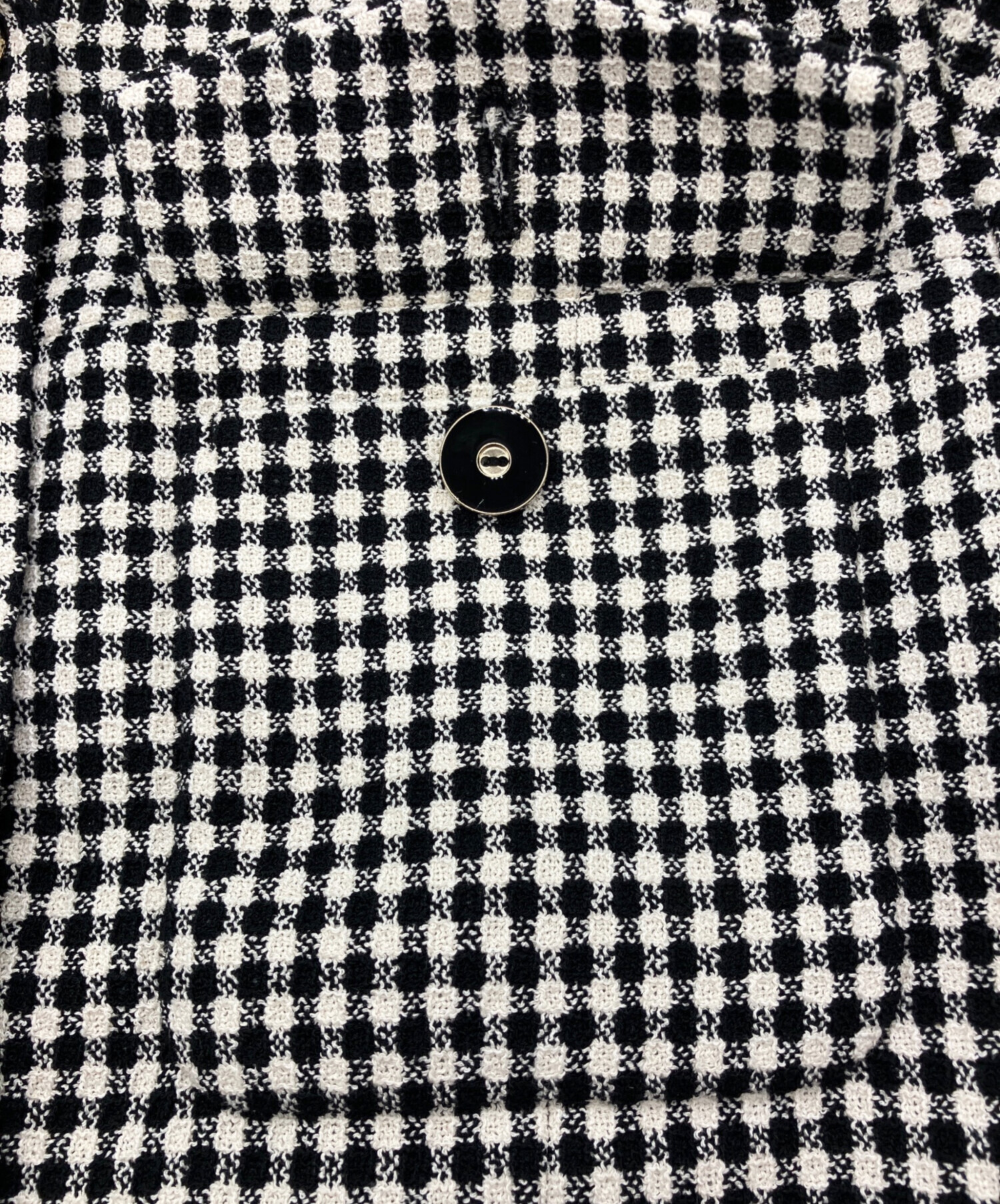 中古・古着通販】ANAYI (アナイ) ドビーツイードハーフスリーブ