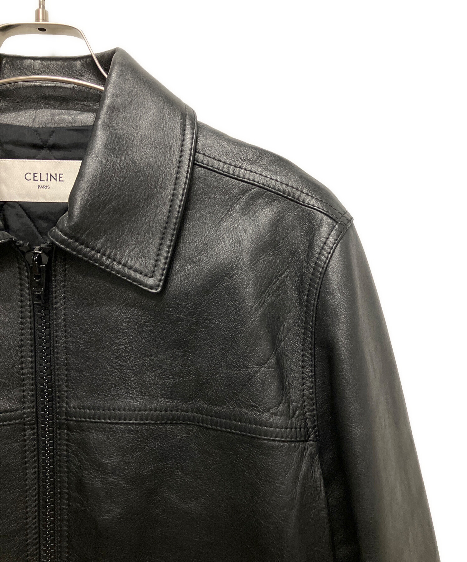 中古・古着通販】CELINE (セリーヌ) レザージャケット 2EB53280D
