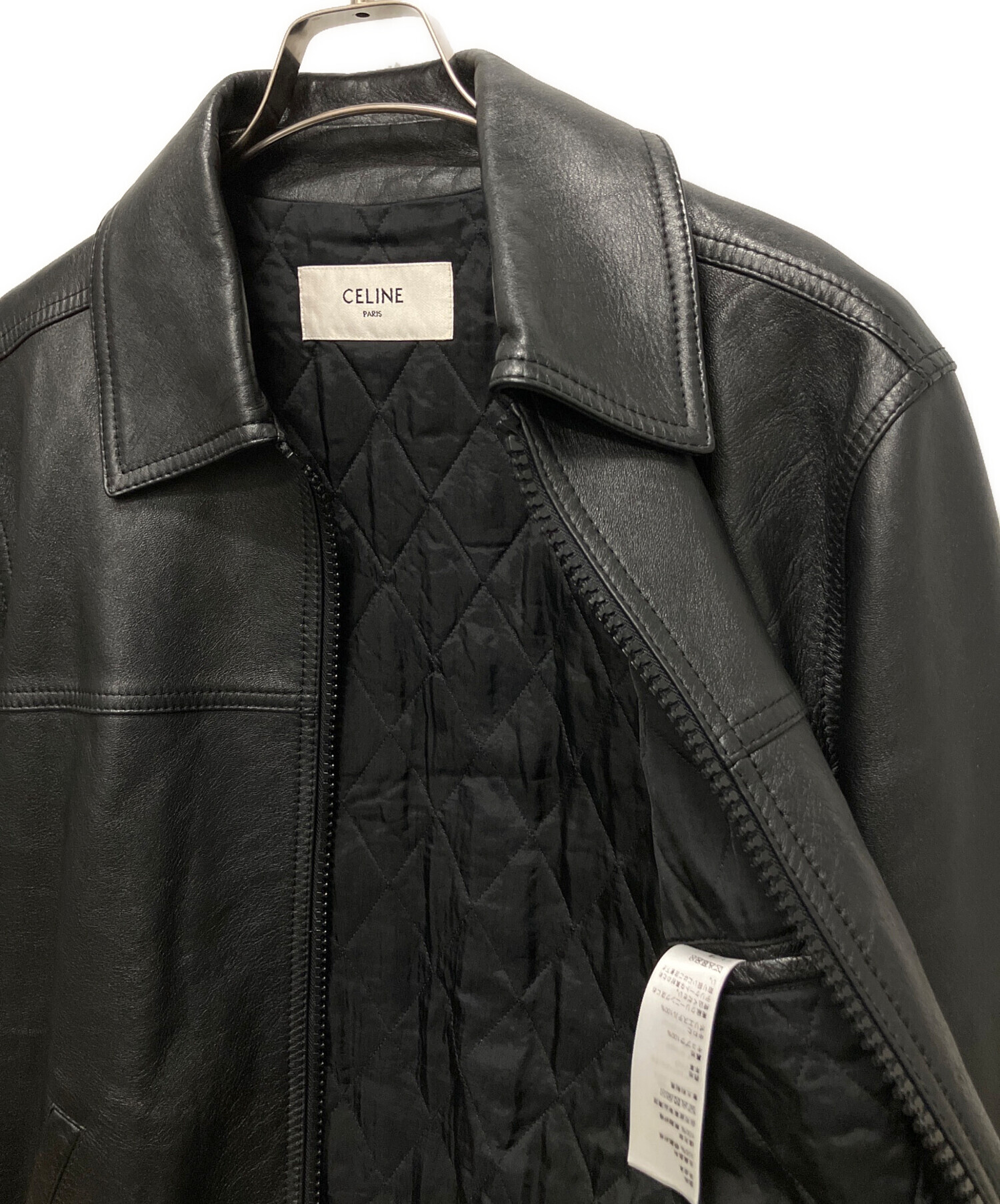 中古・古着通販】CELINE (セリーヌ) レザージャケット 2EB53280D
