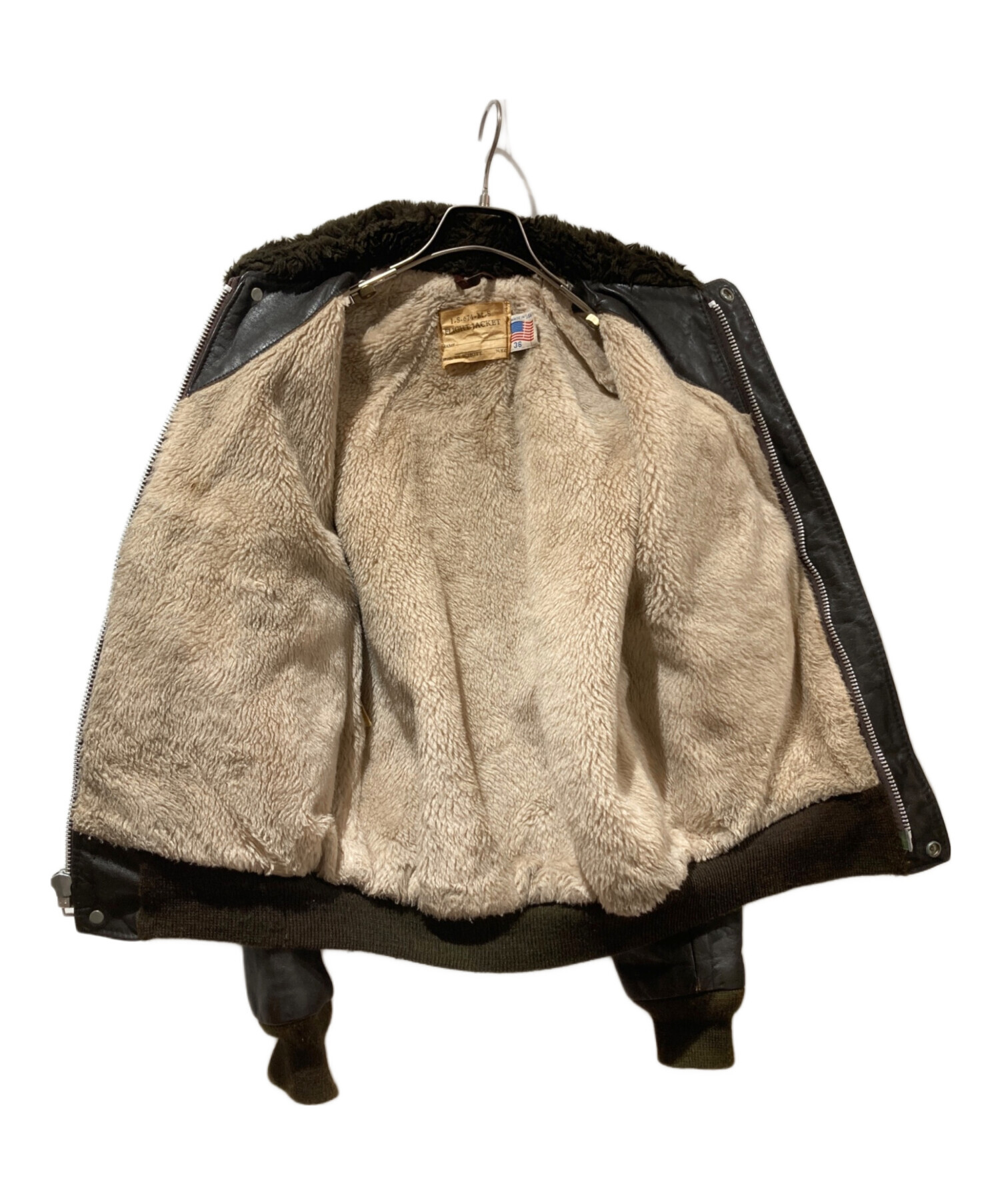 中古・古着通販】Schott (ショット) フライトジャケット ダーク