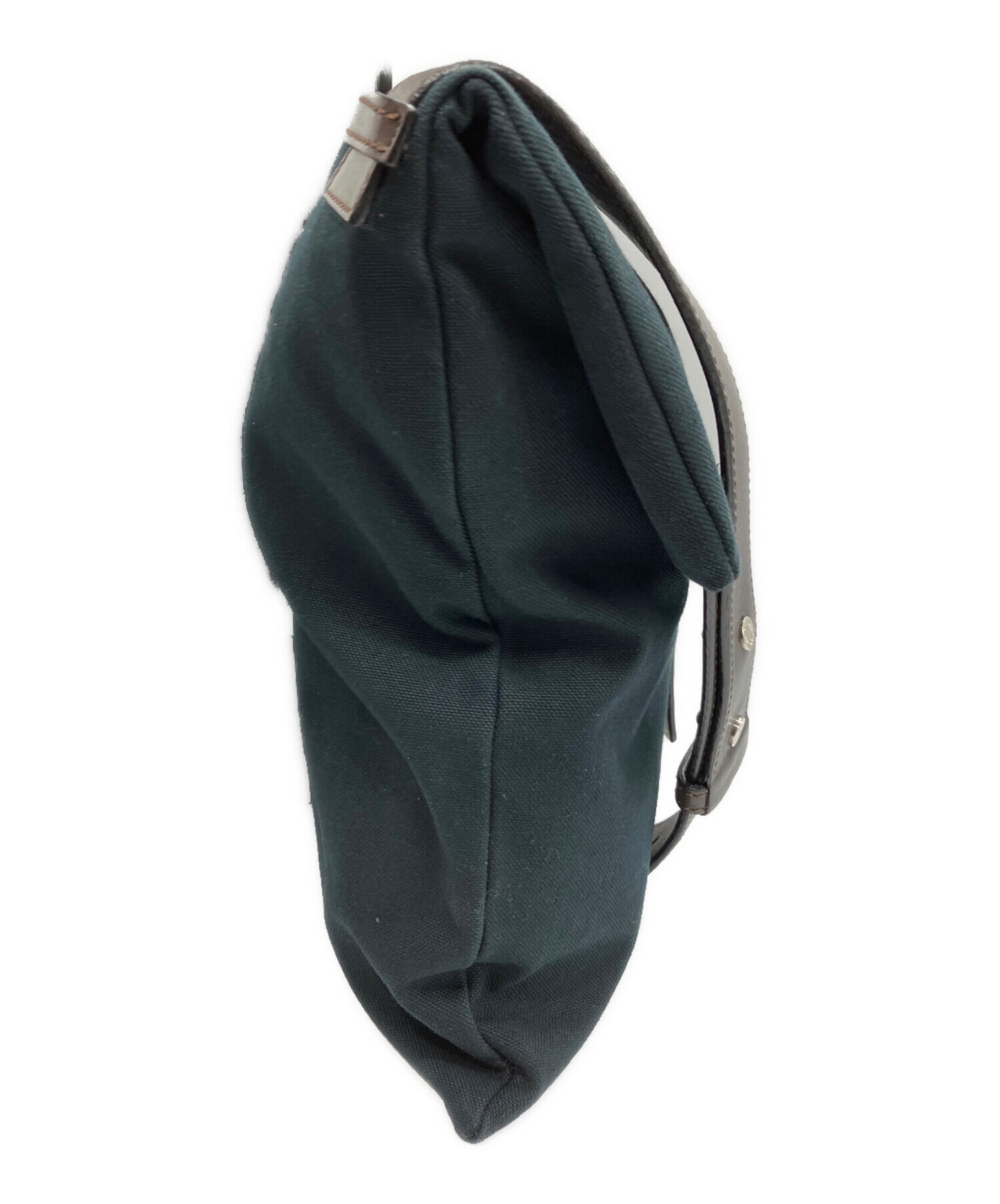 【正規品】LOEWE ロゴキャンバス ショルダーバッグ（2005年頃） 中古・古着通販】LOEWE (ロエベ) キャンバスショルダーバッグ ネイビー