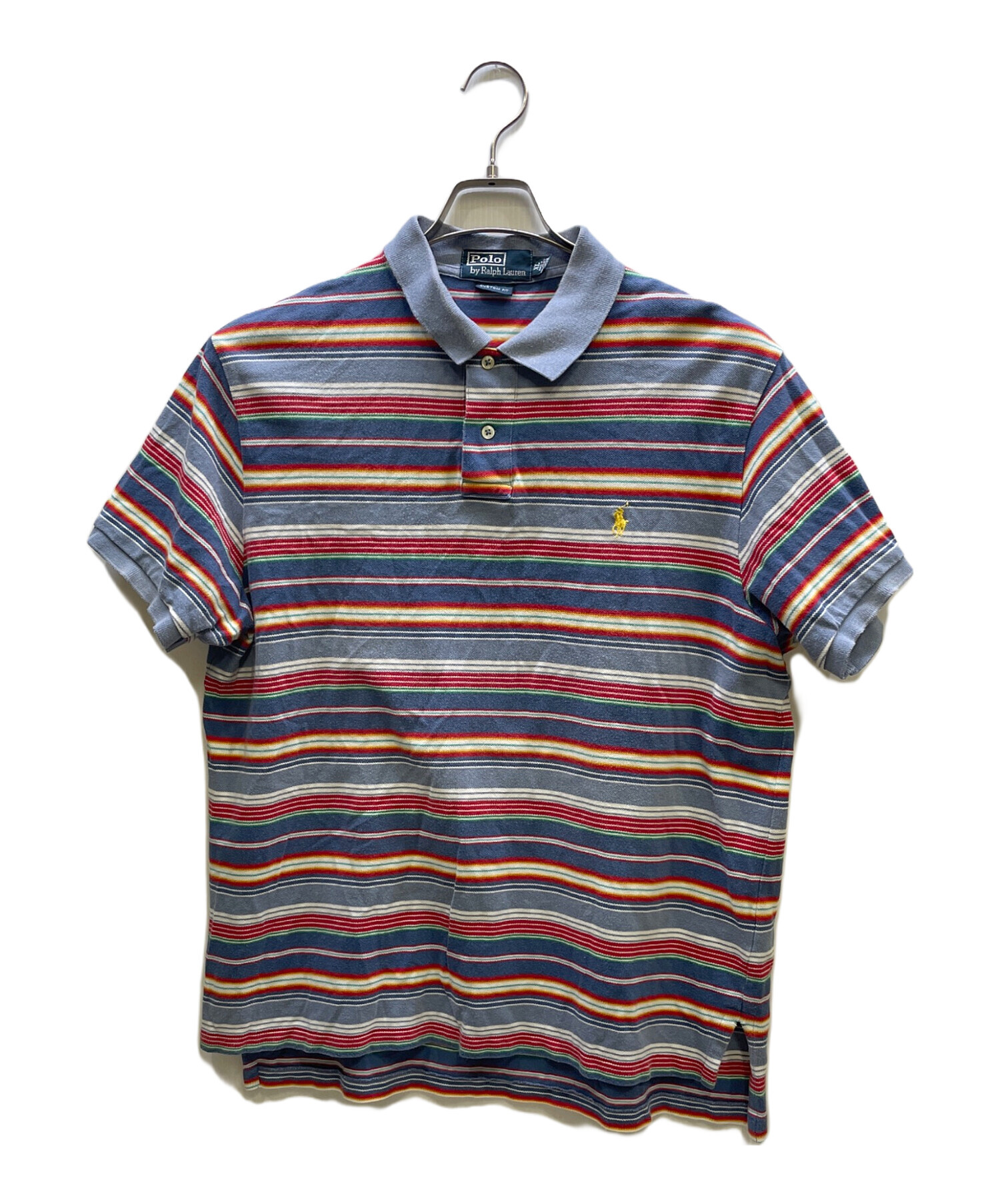マリブカ Ralph Lauren ボーダー ポロシャツ 中古・古着通販】POLO RALPH LAUREN (ポロ・ラルフローレン) マルチ