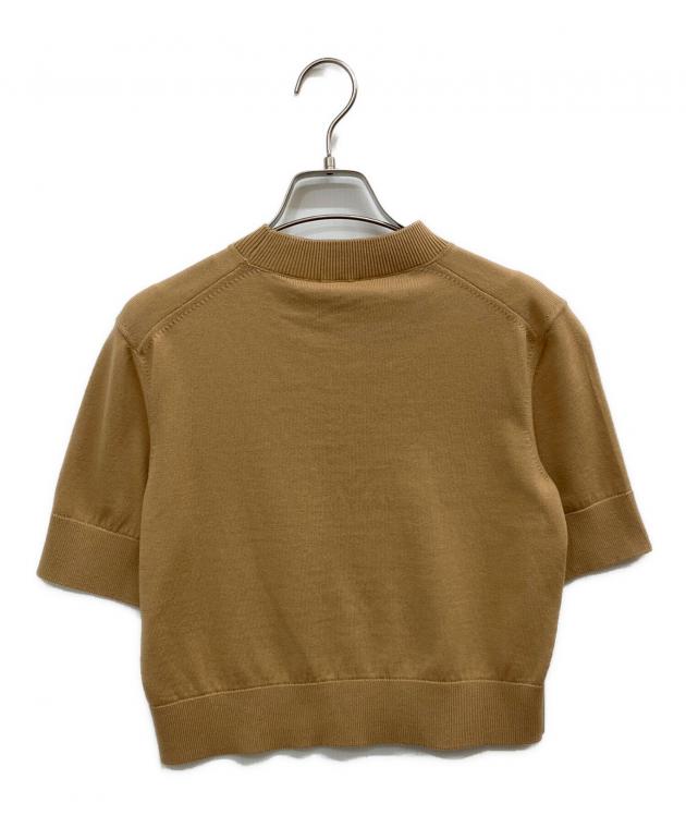 中古・古着通販】Patou (パトゥ) S/S クロップドニット ベージュ
