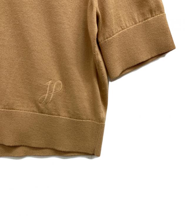 中古・古着通販】Patou (パトゥ) S/S クロップドニット ベージュ
