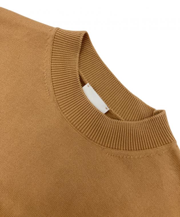中古・古着通販】Patou (パトゥ) S/S クロップドニット ベージュ